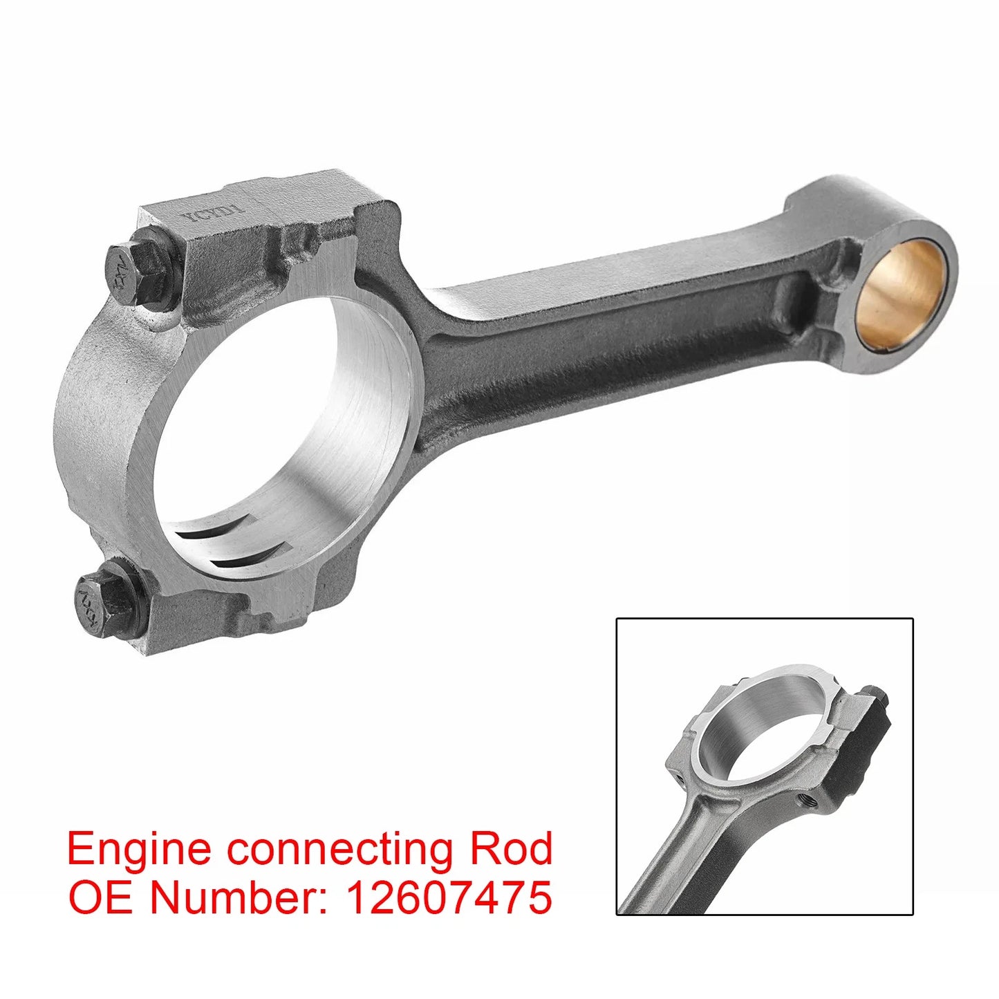 Engine Floating Pin Connecting Rod for GM 5.3L 6.0L 6.2L LS2 LS3 (2005–2020)
