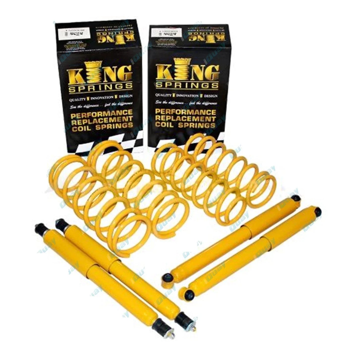 Standard Height Suspension Coil Spring Kit for Toyota 80 Series Landcruiser
