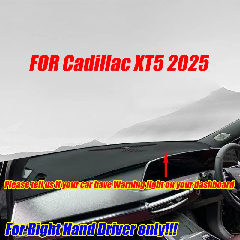 RHD Leather Dashboard Cover / Dashboard Pad Mat for Cadillac XT5 (2025–2025)