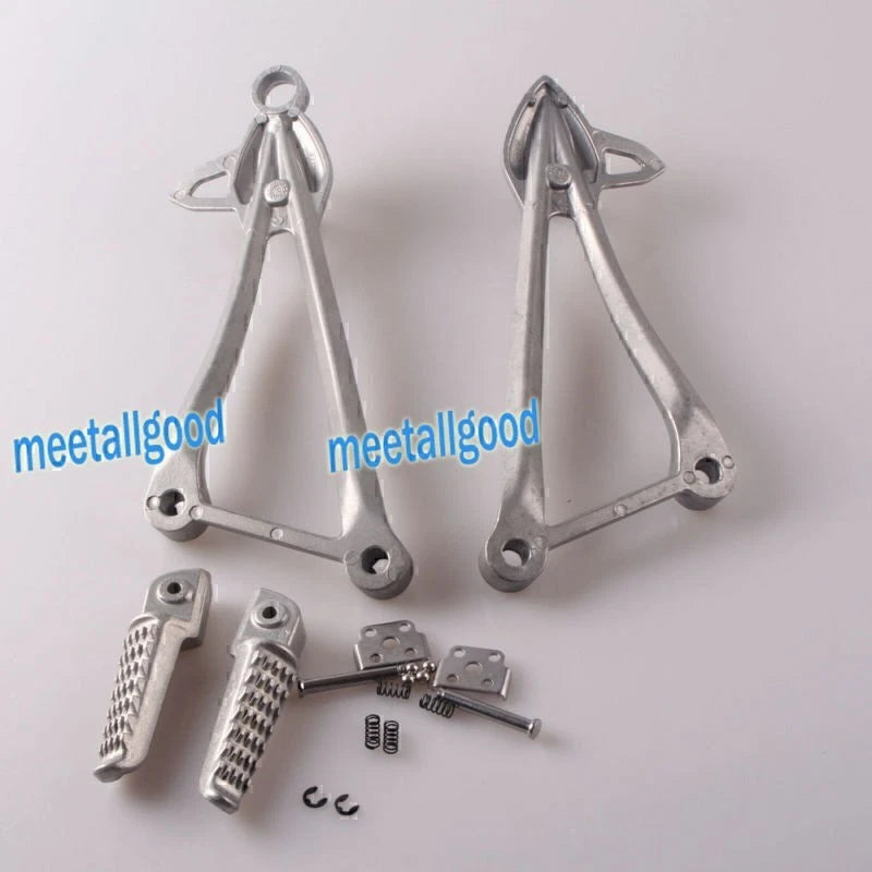 Rear Foot Pegs & Brackets for Kawasaki Ninja ZX10R (2008–2010)