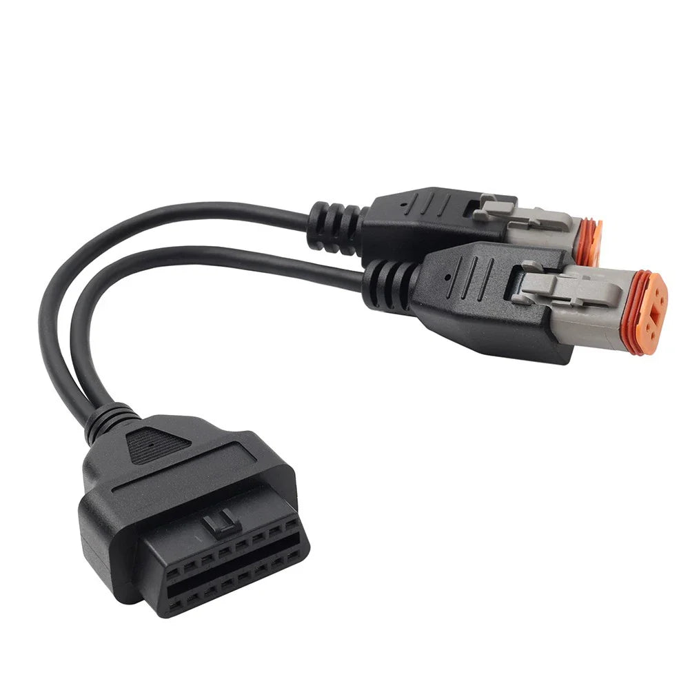 6 Pin 4 Pin to OBD2 Adapter Cable for Harley Motorcycle