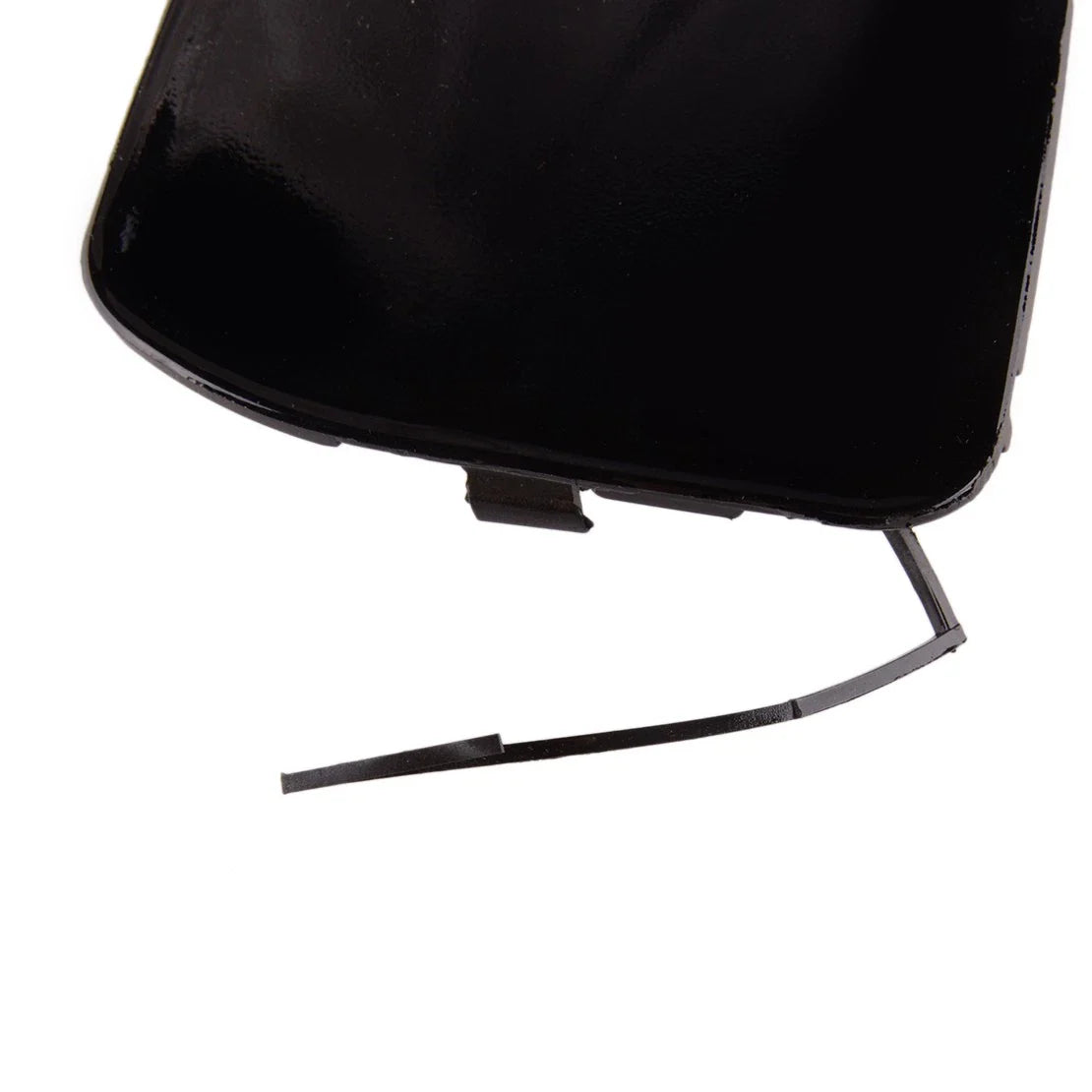 Black Front Bumper Towing Eye Hook Cap for Nissan Versa (2015-2019)