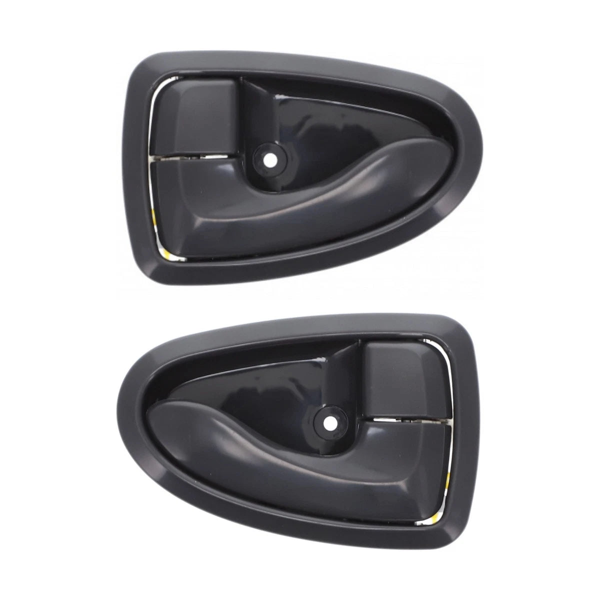 Set of 2 Inner Door Handles for Hyundai Accent (2000–2006) Grey