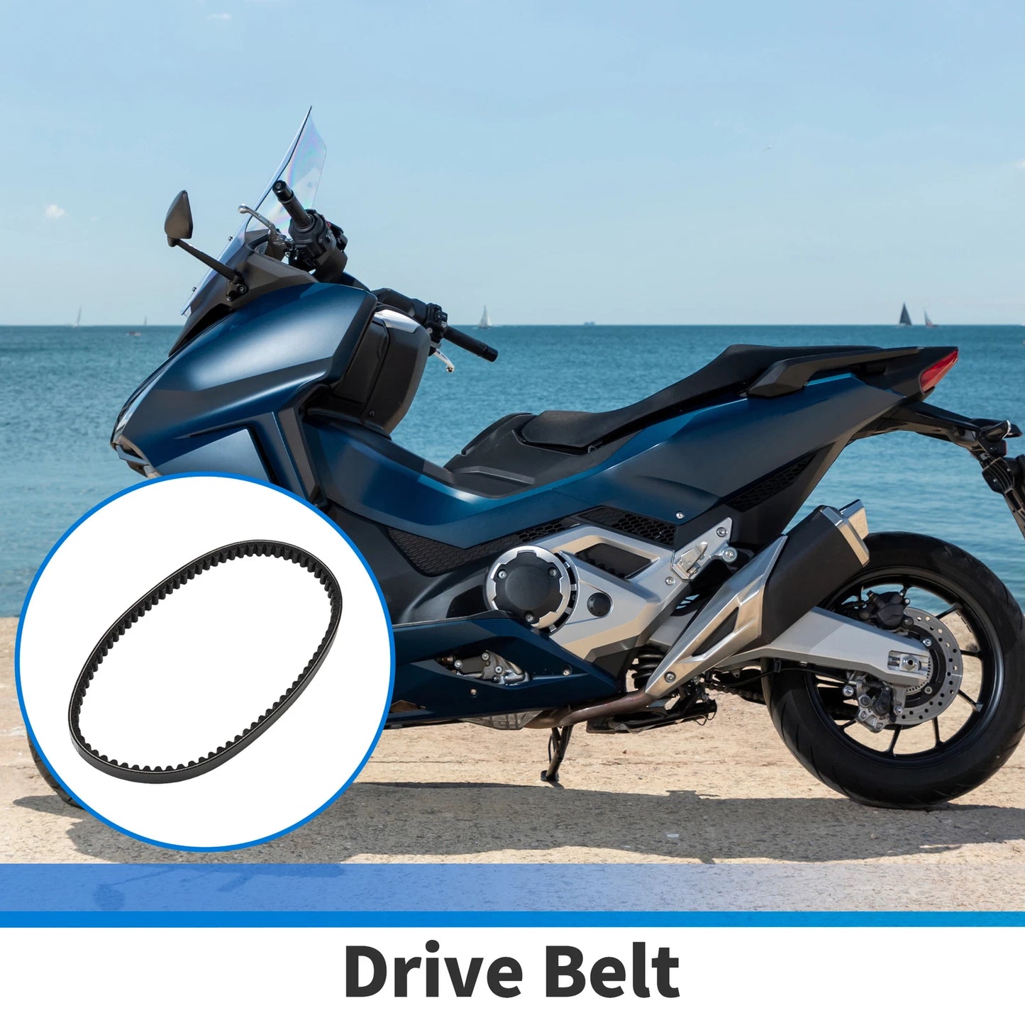 Drive Belt V-Belt No. 23100GEZ003 for Aprilia Mojito 50 (2004–2009)