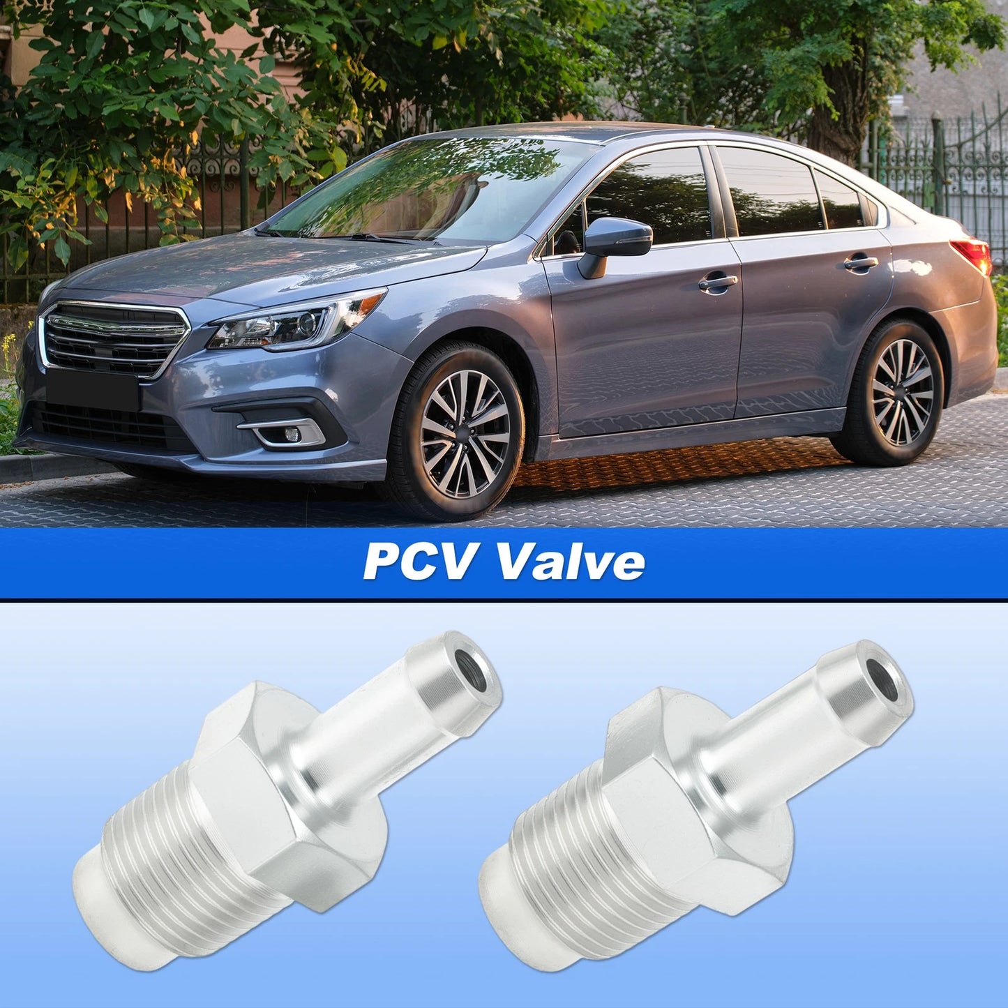 2X PCV Valve for Subaru Tribeca Forester Impreza Legacy Outback (2005–2014)