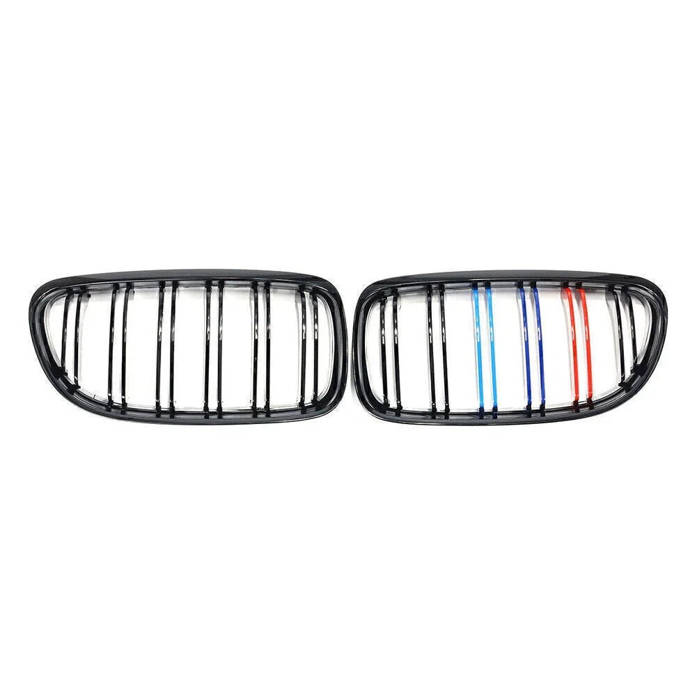 Glossy Black Front Upper Bumper Grille Mesh for BMW E90 E91 (2006-2012)