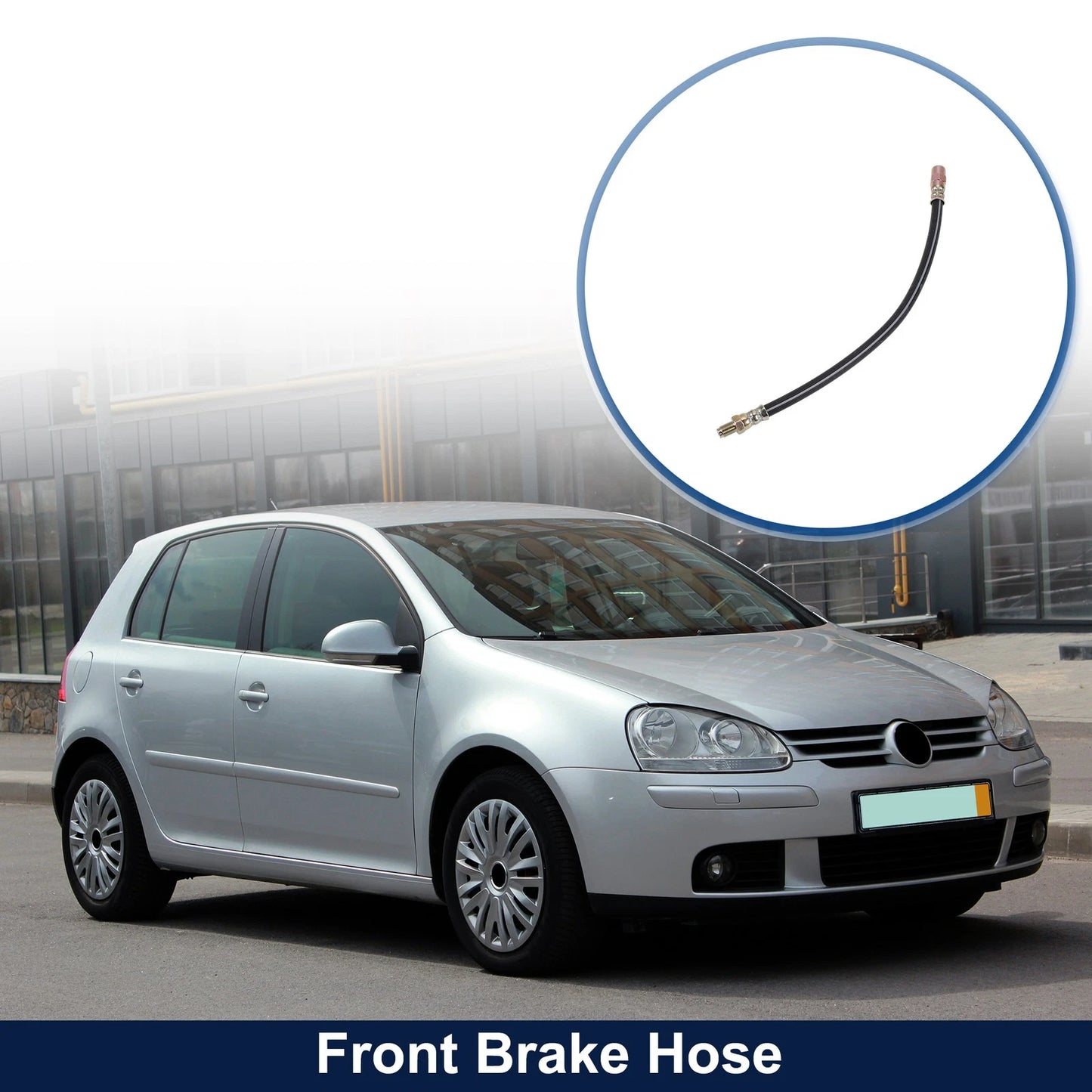 Front Brake Hose for Volkswagen Golf (1979–1992) No. 191611701
