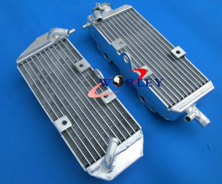Aluminum Radiator & Black Hose for Suzuki RM125 (1992-1995) 2-Stroke