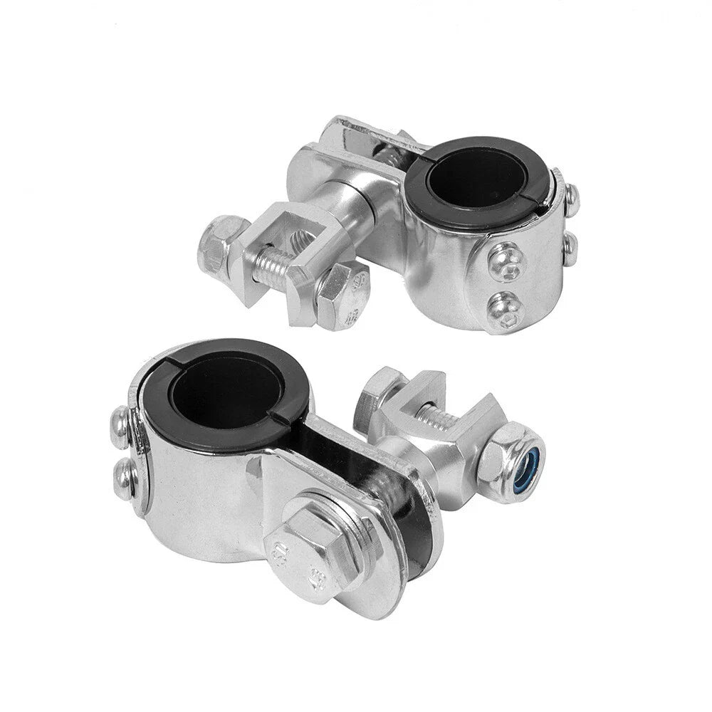 Engine Guard Clamp On Highway Foot Pegs for Harley Davidson