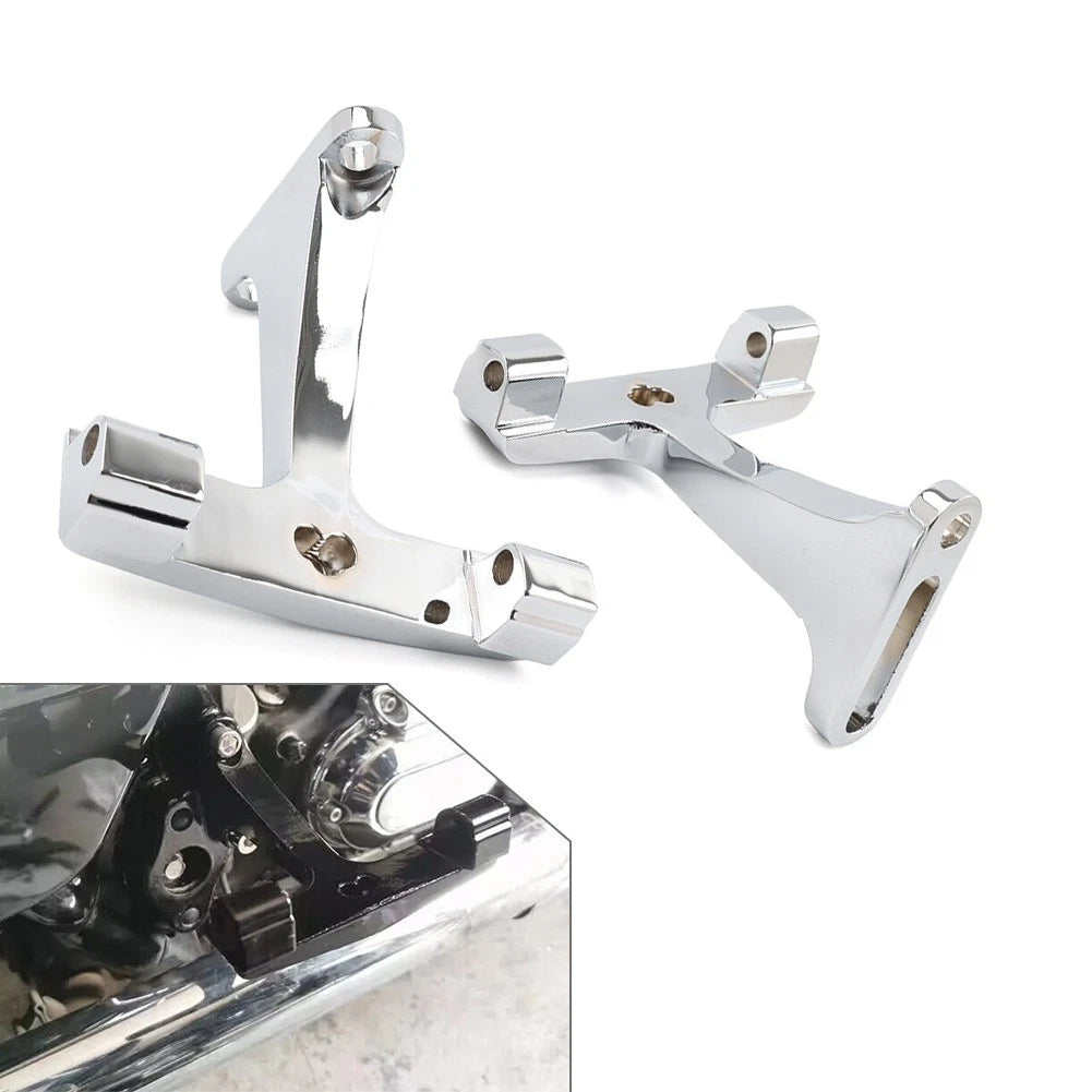 2" Air Ride Pressure Gauge Bracket for Harley Touring