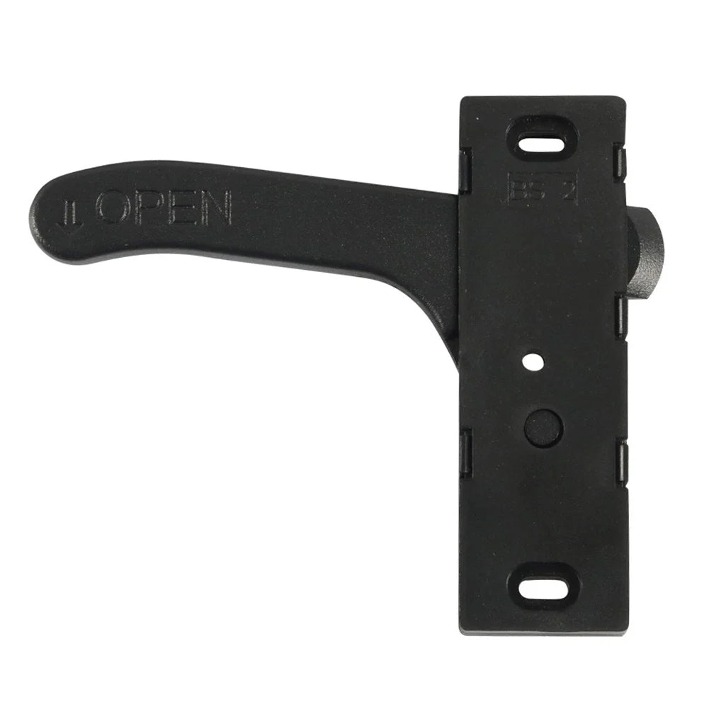 Right Hand RV Screen Door Latch Handle for Camper - Black Universal