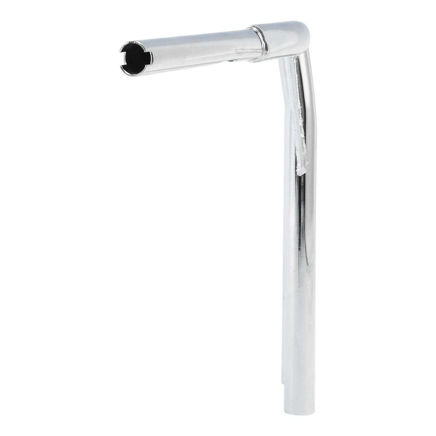 Chrome Rise 1-1/4 T-Bar Handlebar for Harley Road King Softail Deluxe
