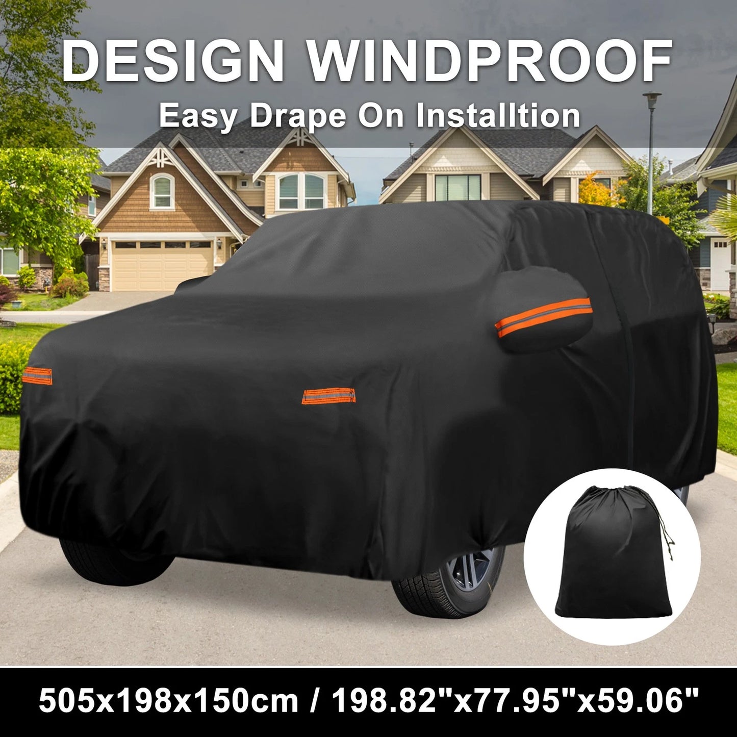 Waterproof 210D-PU Car Cover for Kia Telluride (2020–2023)