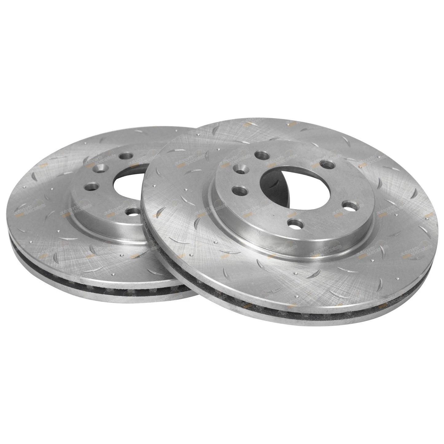 Front Slotted Drilled Disc Brake Rotors & Pads for Cruze JG JH (2009–2017)