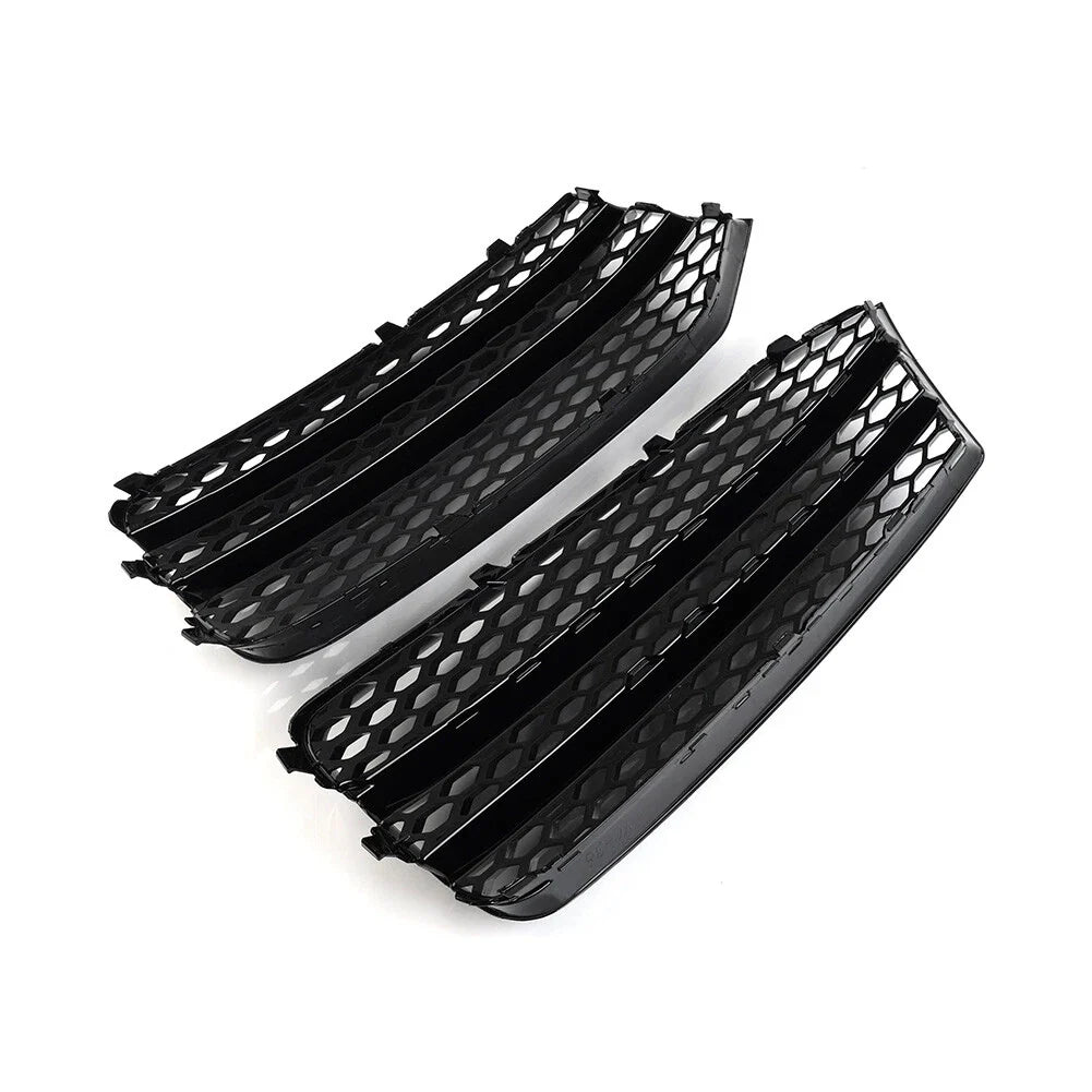 Open Mesh Honeycomb Front Bumper Grille Cover for Audi A1 (2014-2018)