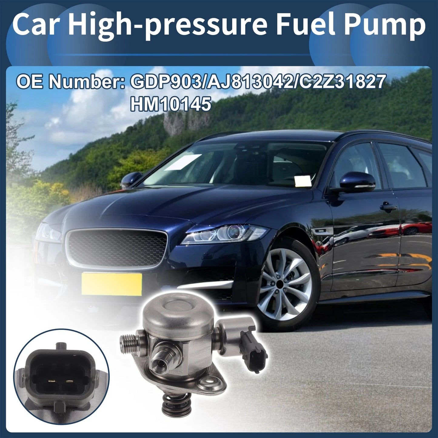 High Pressure Fuel Pump for Jaguar F-Type (2016–2020) XF (2014–2020) AJ813042