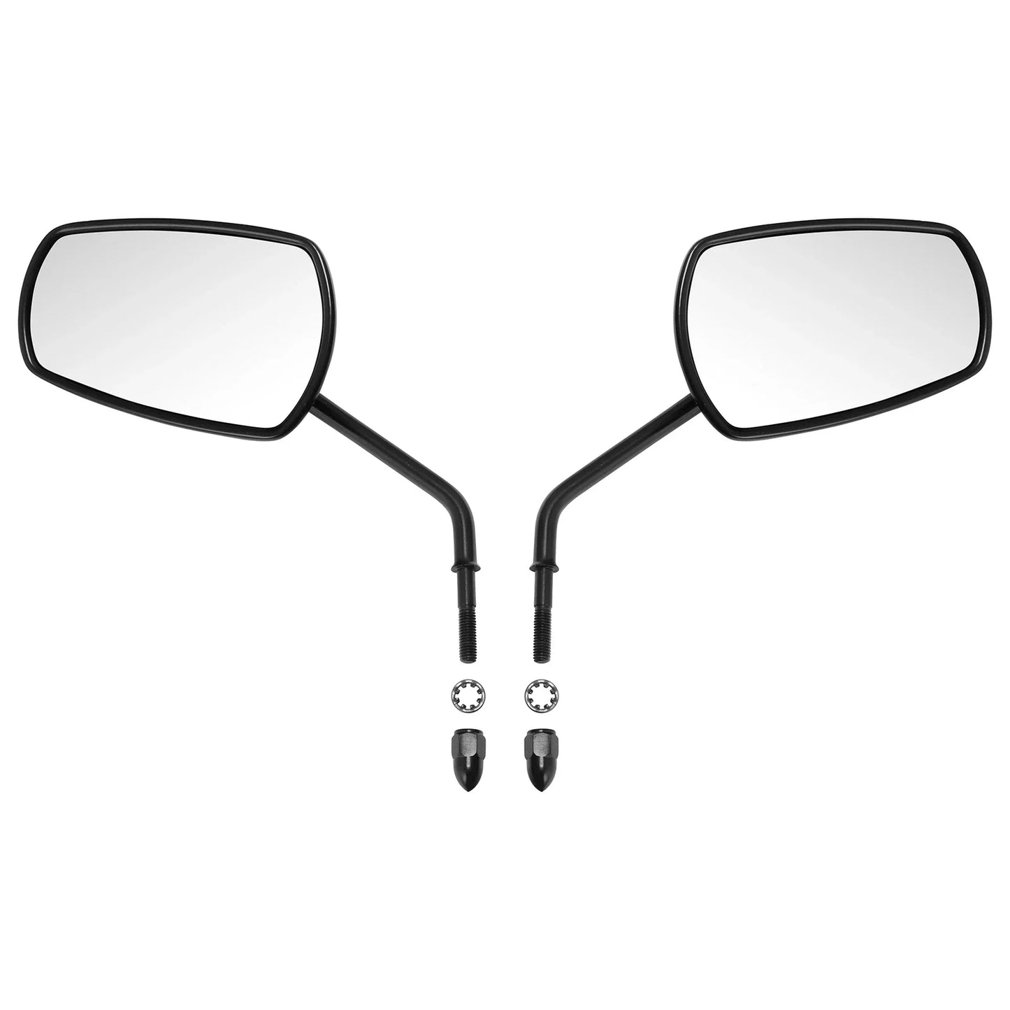 8mm Rear View Mirrors for Harley Road Glide Electra Street Glide Sportster