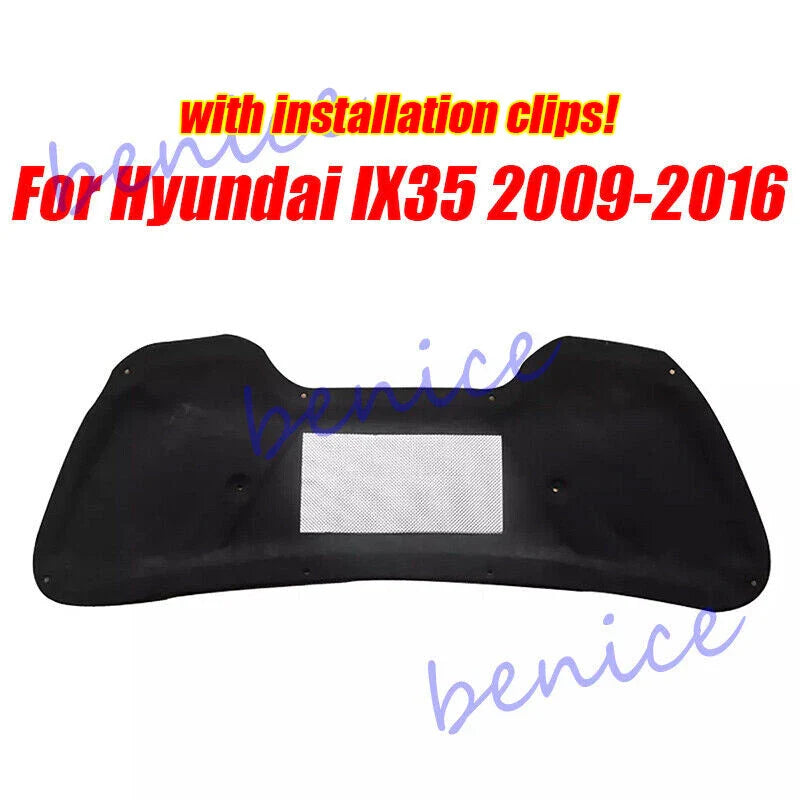 Cotton Engine Hood Insulation Heat Pad for Hyundai IX35 (2009–2016)