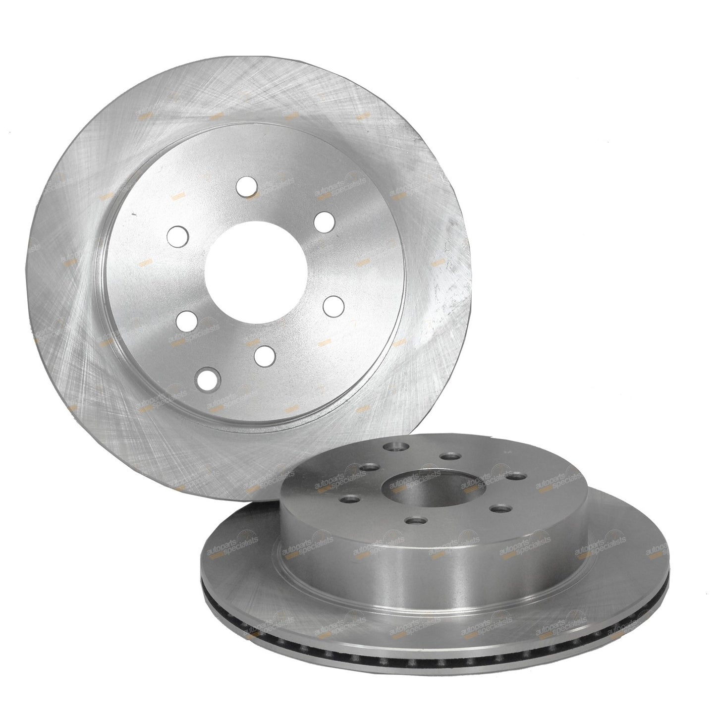 2 Rear Disc Brake Rotors for Nissan Pathfinder R51 (2005–2013)