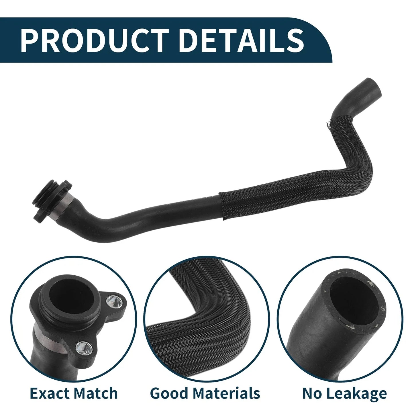 Radiator Hose 3.0L for BMW 640i Base (2016-2018)