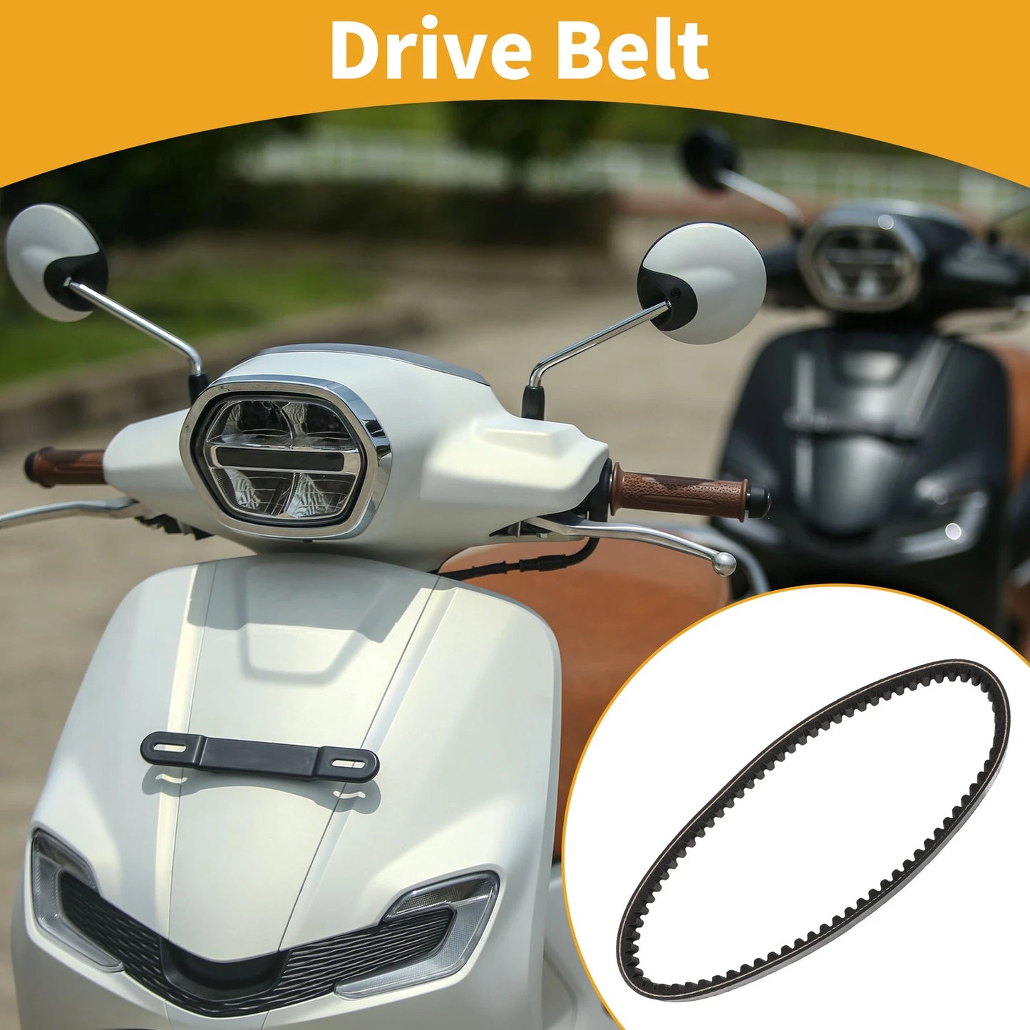 Drive Belt V-Belt for Suzuki UU125 UU125T-2 UY125T UY125 (2000–2023)