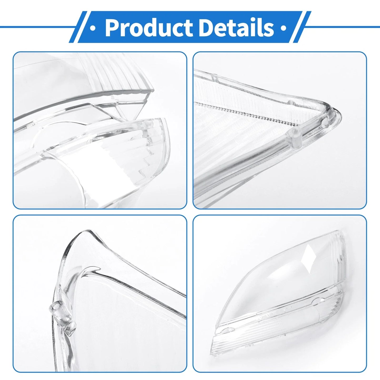 Car Front Left Headlight Lens Cover for Lexus RX300 (1999-2003)