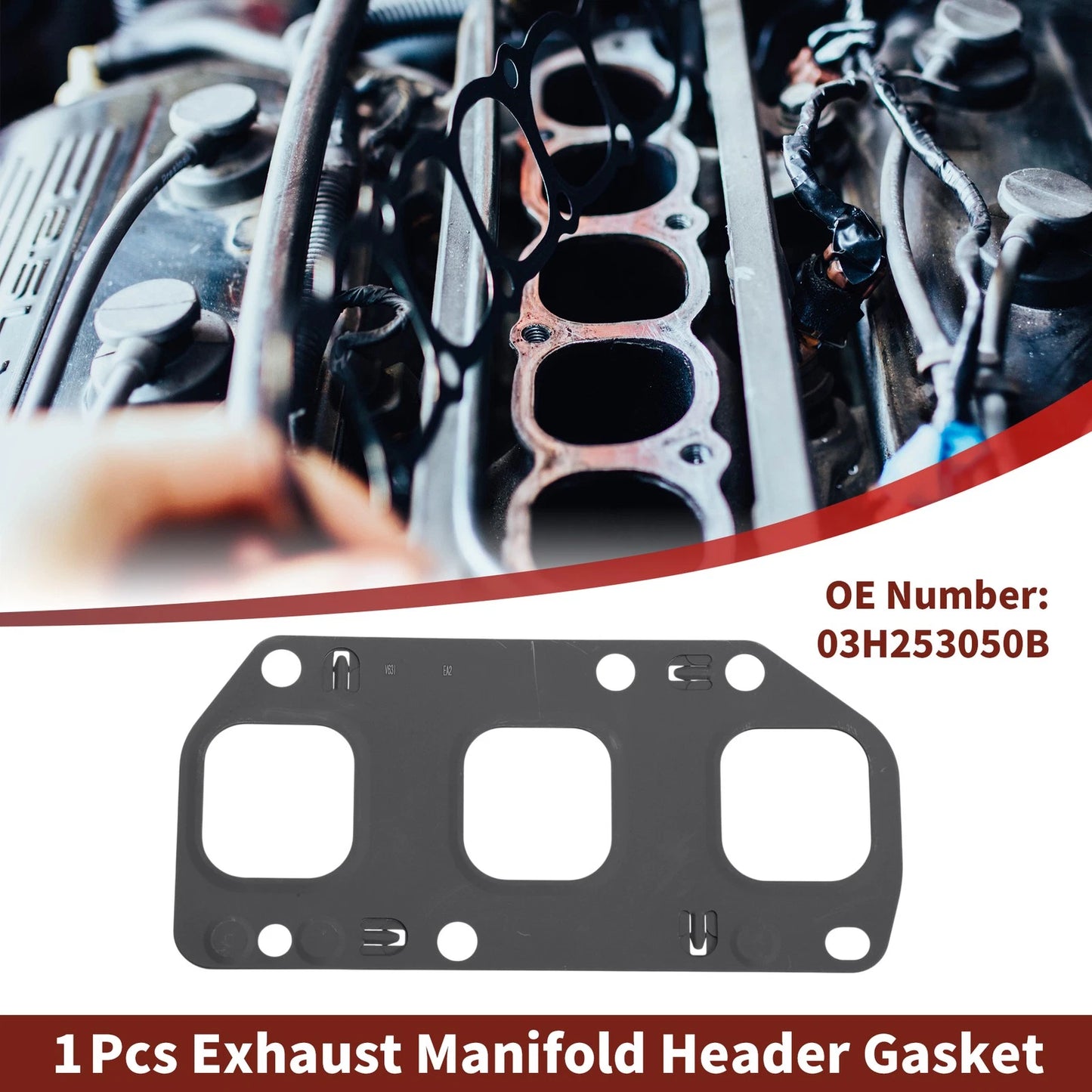 Exhaust Manifold Header Gasket for Volkswagen Passat/Touareg (03H253050B)