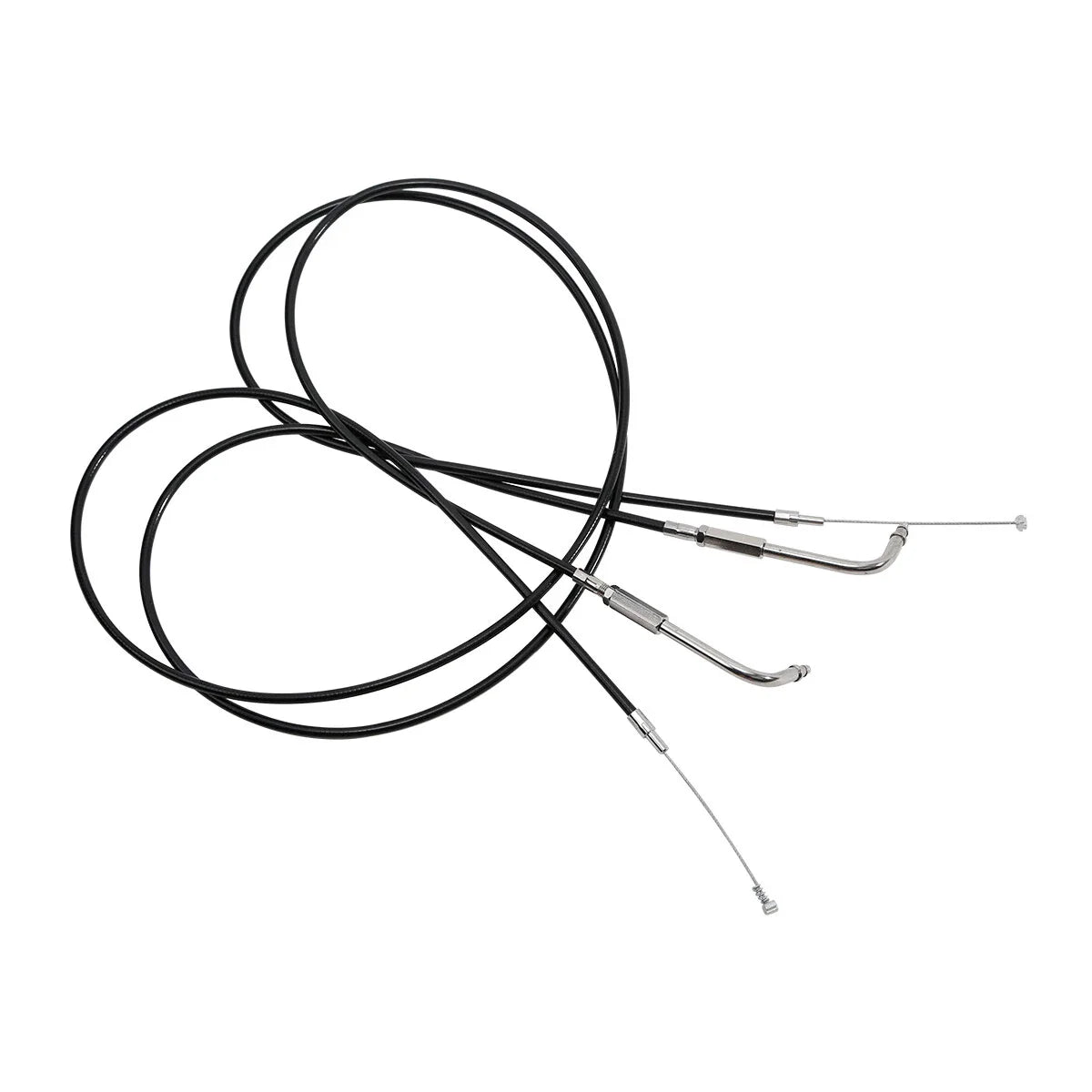 Throttle Cables 150cm 59" for Harley Sportster 883 XL883 XL1200 (2004-2023)