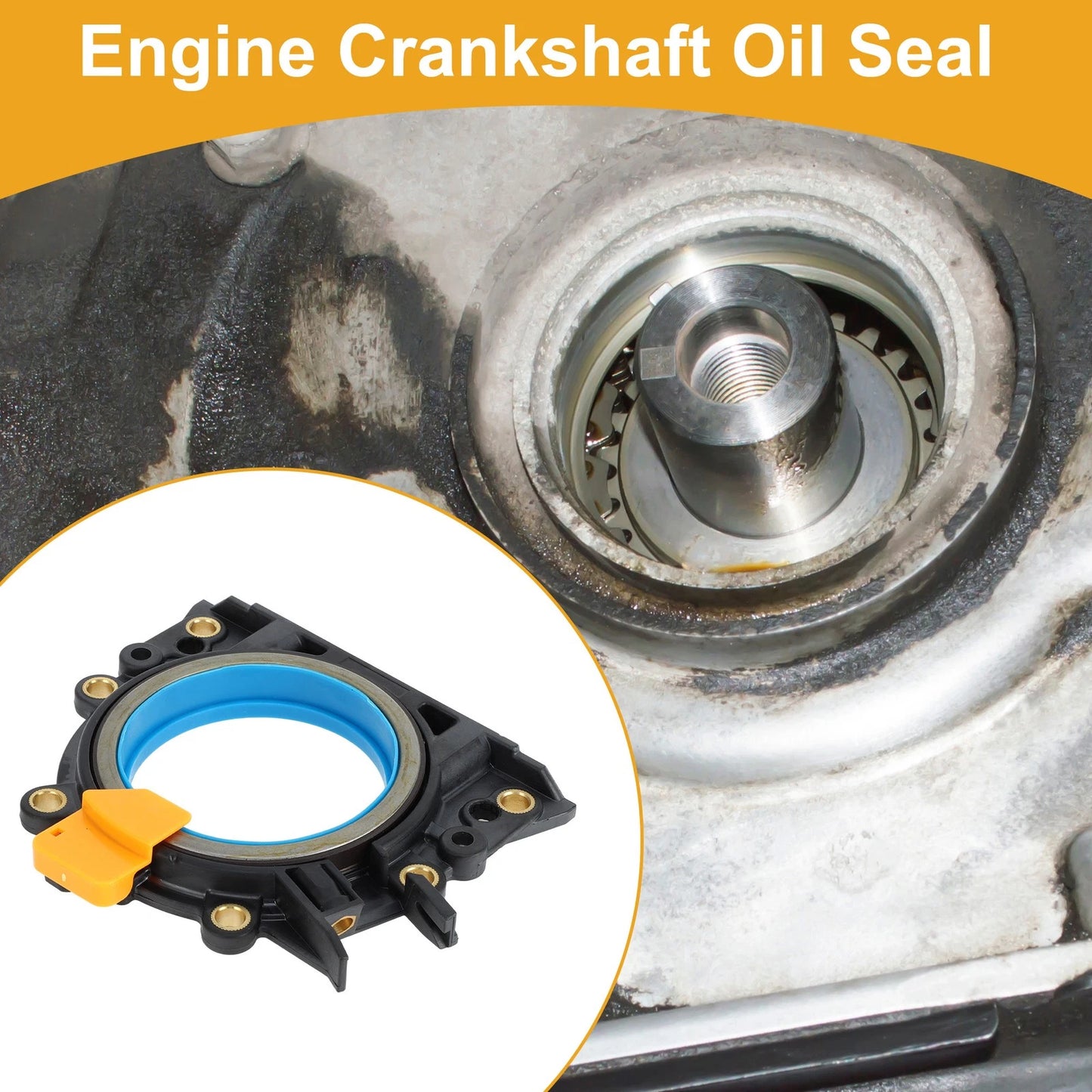 1Pc Crankshaft Oil Seal for Volkswagen Jetta (2005–2006) No. 038103171S