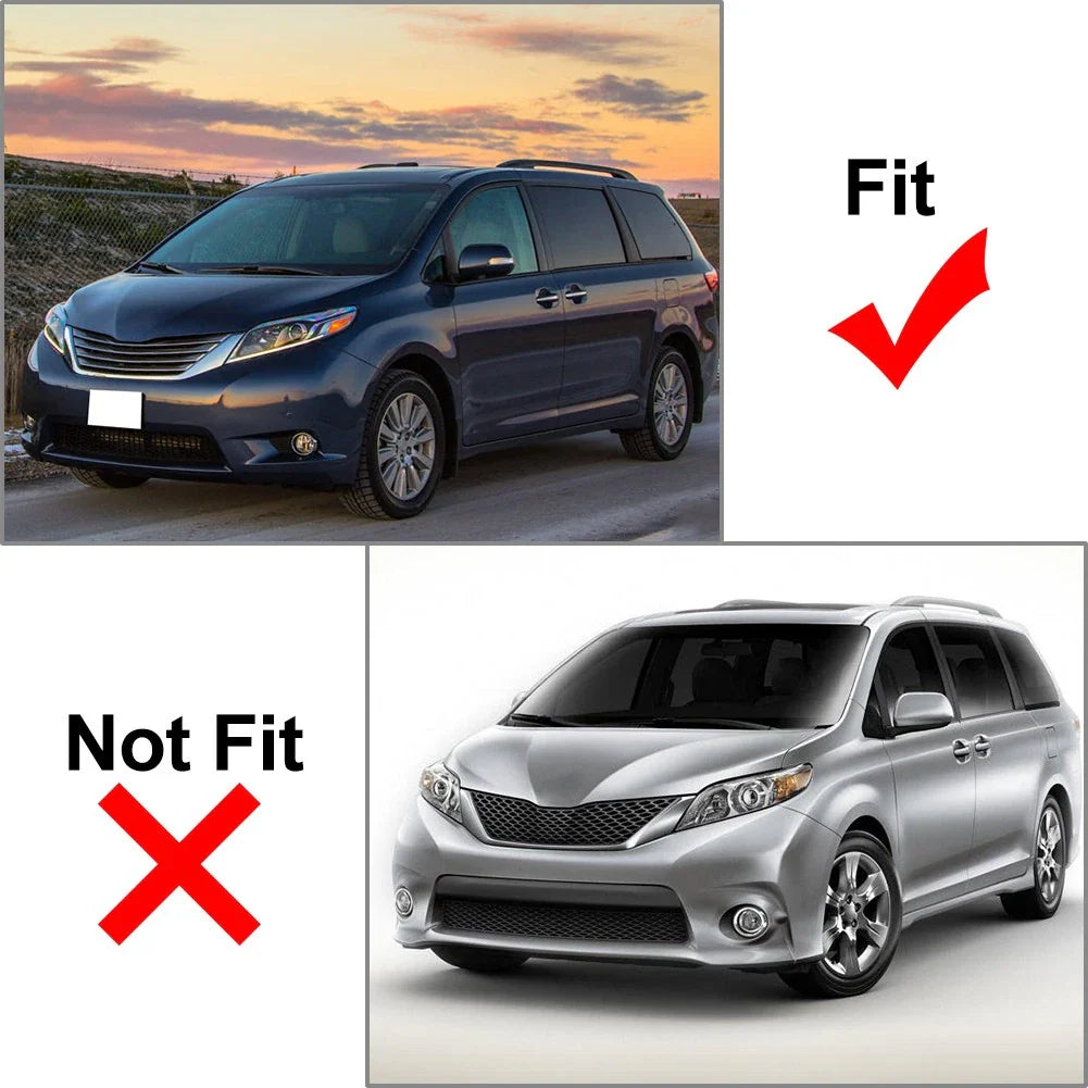 Front Right Fog Light Bezel Cover for Toyota Sienna (2011-2017)