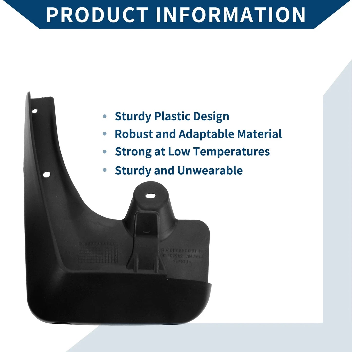 Mud Flaps Splash Guards for BMW 5 Series F10/F18 (2011-2016)