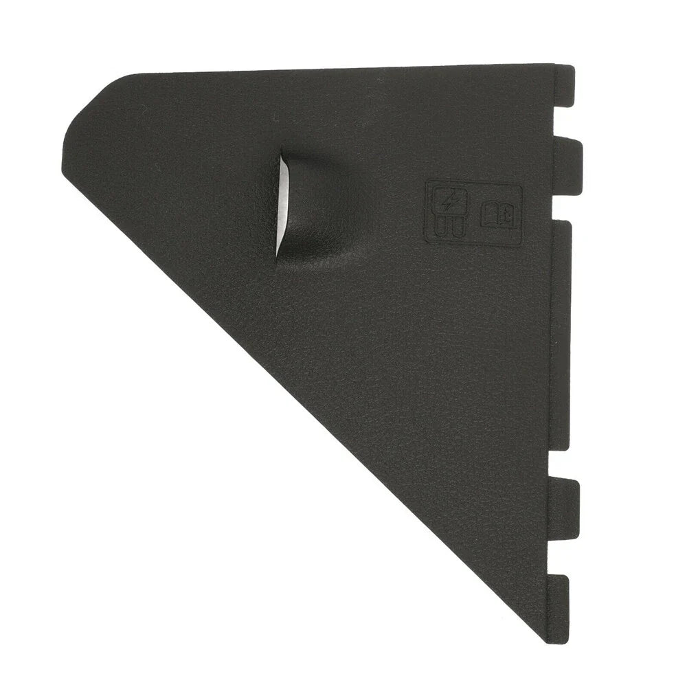 Right Side Kick Panel Fuse Box Cover Black for Ford Super Duty (2008-2016)