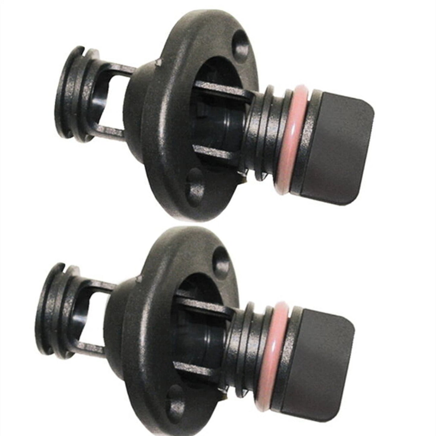 Set of 2 Nylon Drain Plugs for Boats (Fits 1 Inch Diameter Hole)