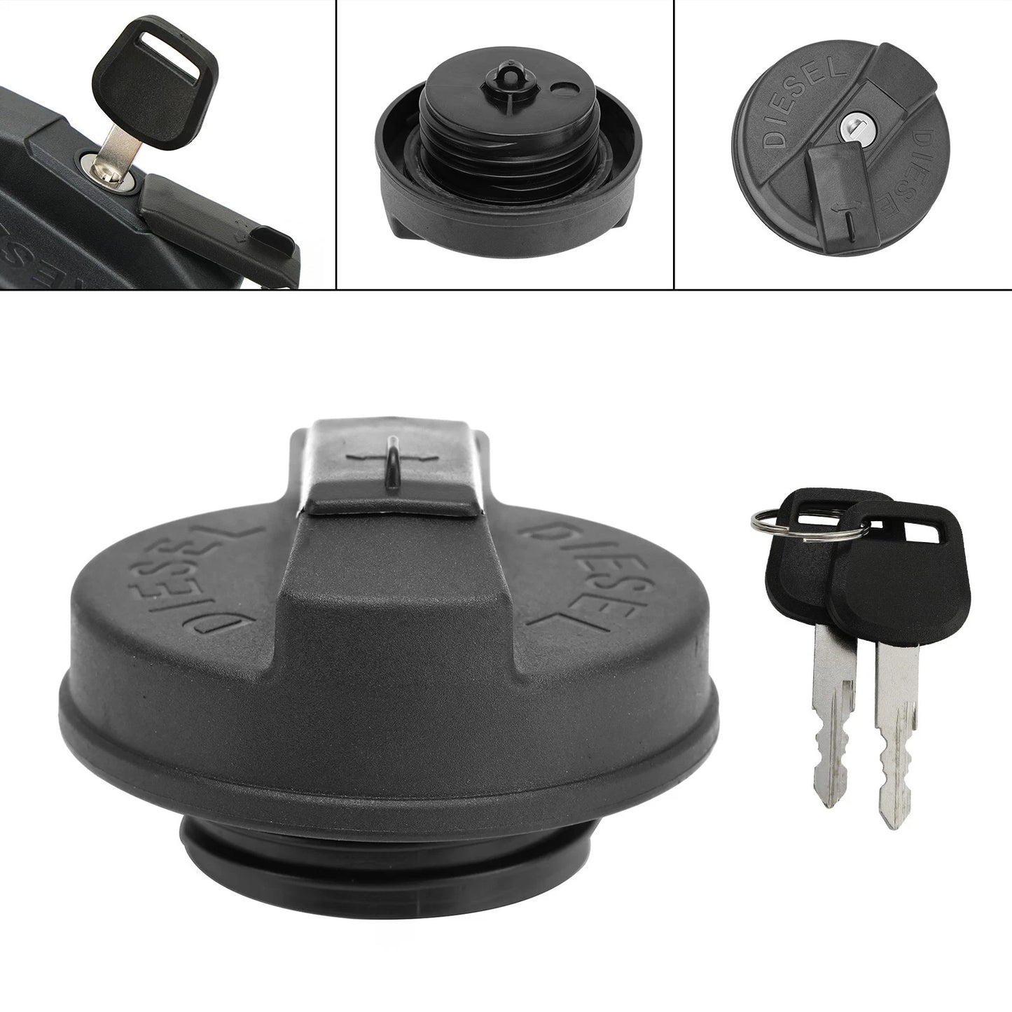 Fuel Tank Cap 332/F4780 331/11403 for JCB 3C 3CX 3D (–)