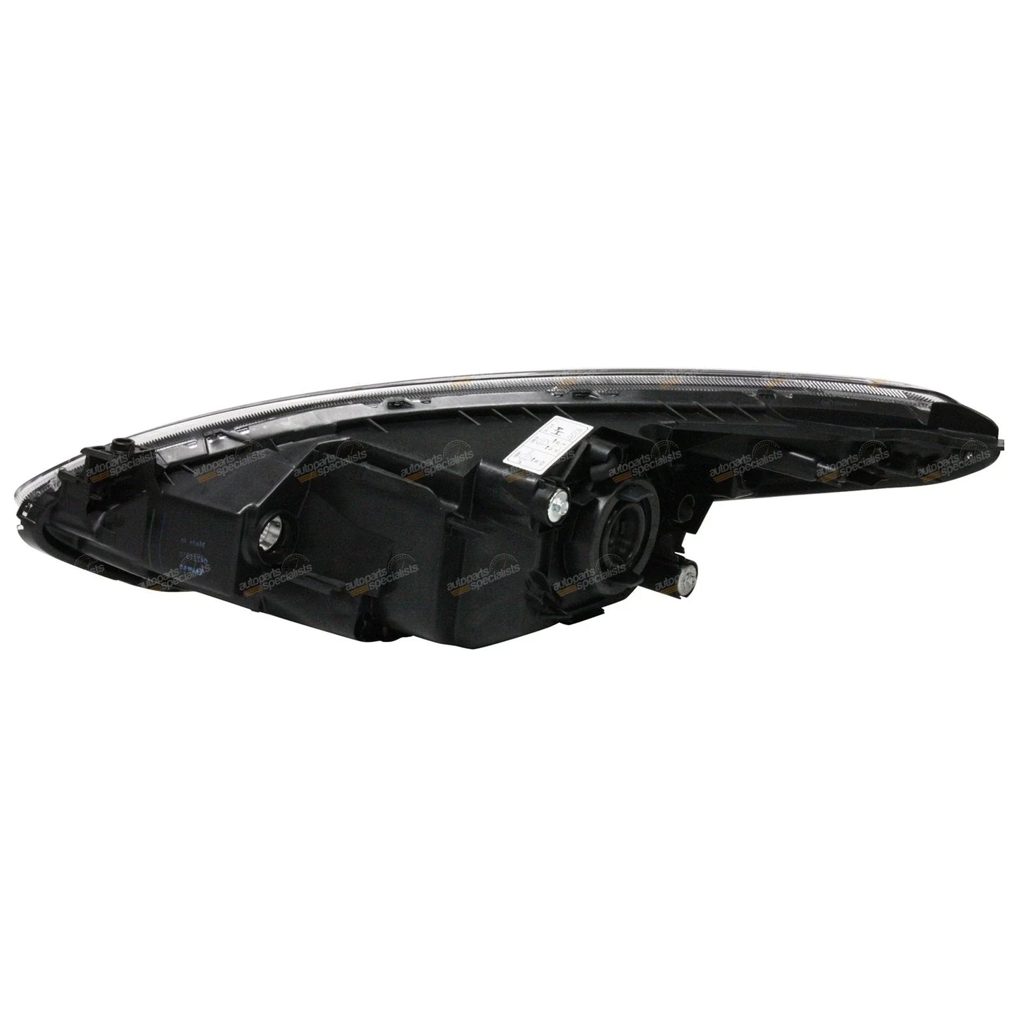 RH Black Headlight for Mazda 2 (2007-2014) Right