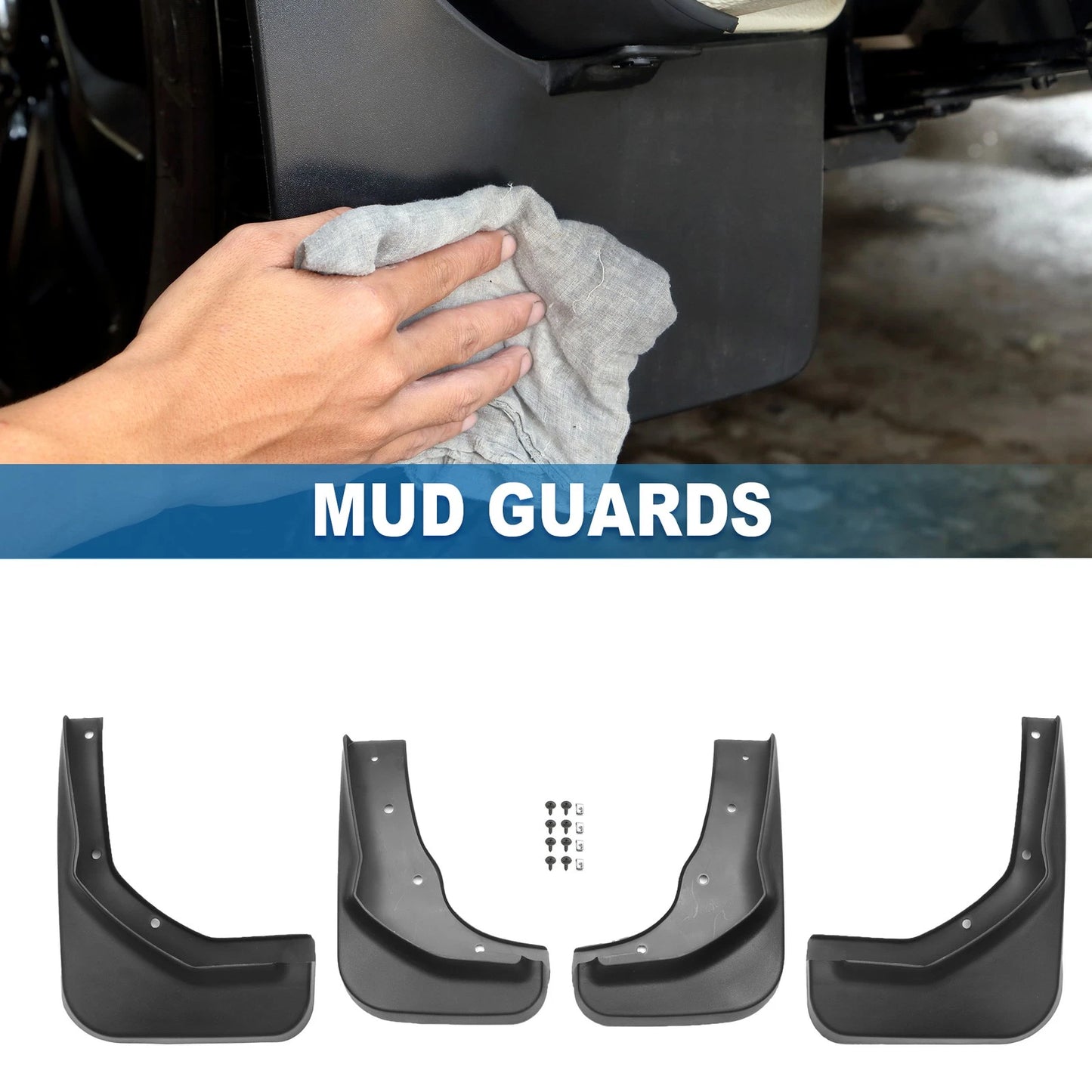 Mud Flap Splash Guard for Ford Escape S Plus (2013–2014)