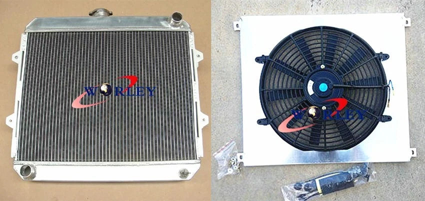 Aluminum Radiator Shroud Fan for Toyota Hilux RN85 RN90 (1988–1997)