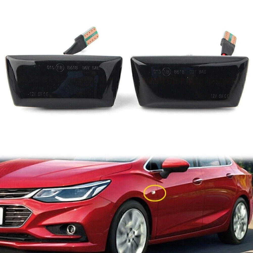 Dynamic LED Side Marker Lights for Opel Astra, Zafira, Corsa, Insignia, Meriva (2010-2023)