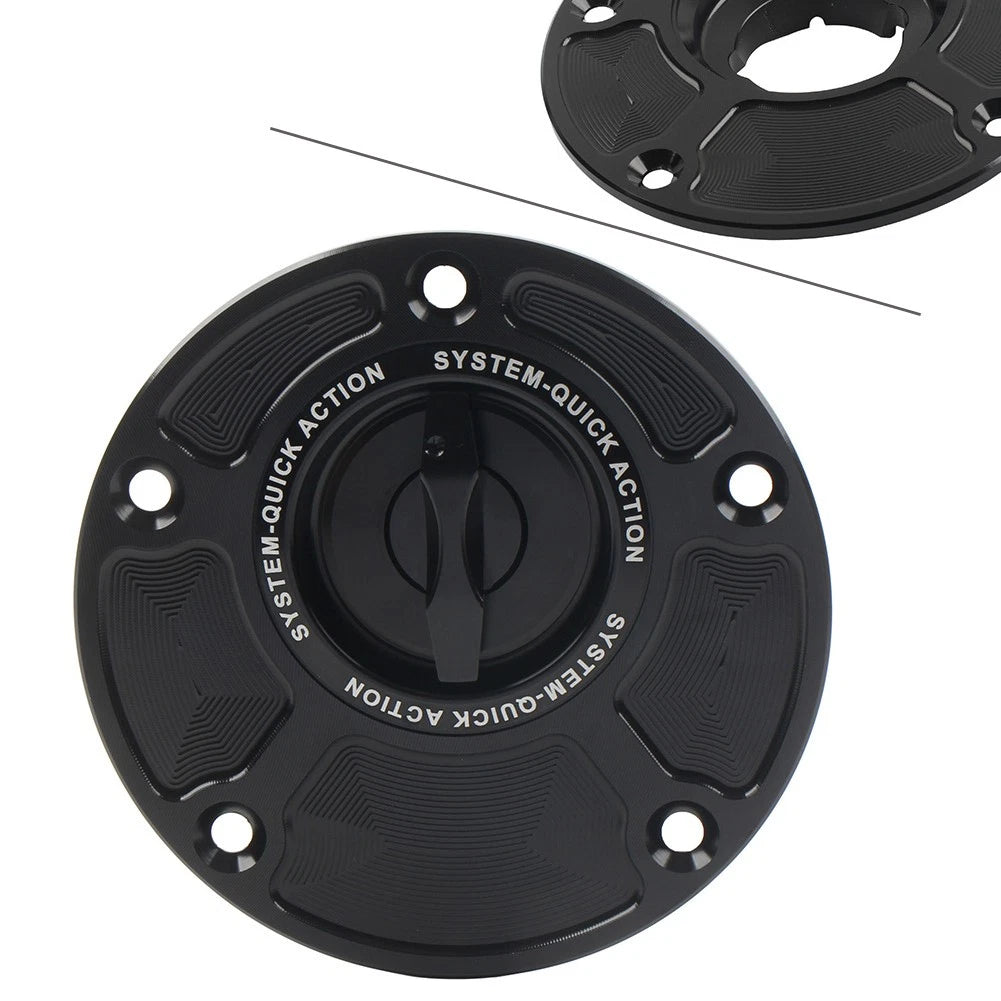 Keyless Fuel Gas Tank Cap for Yamaha YZF-R1 YZF-R6 YZF-R3 (2000–2025)
