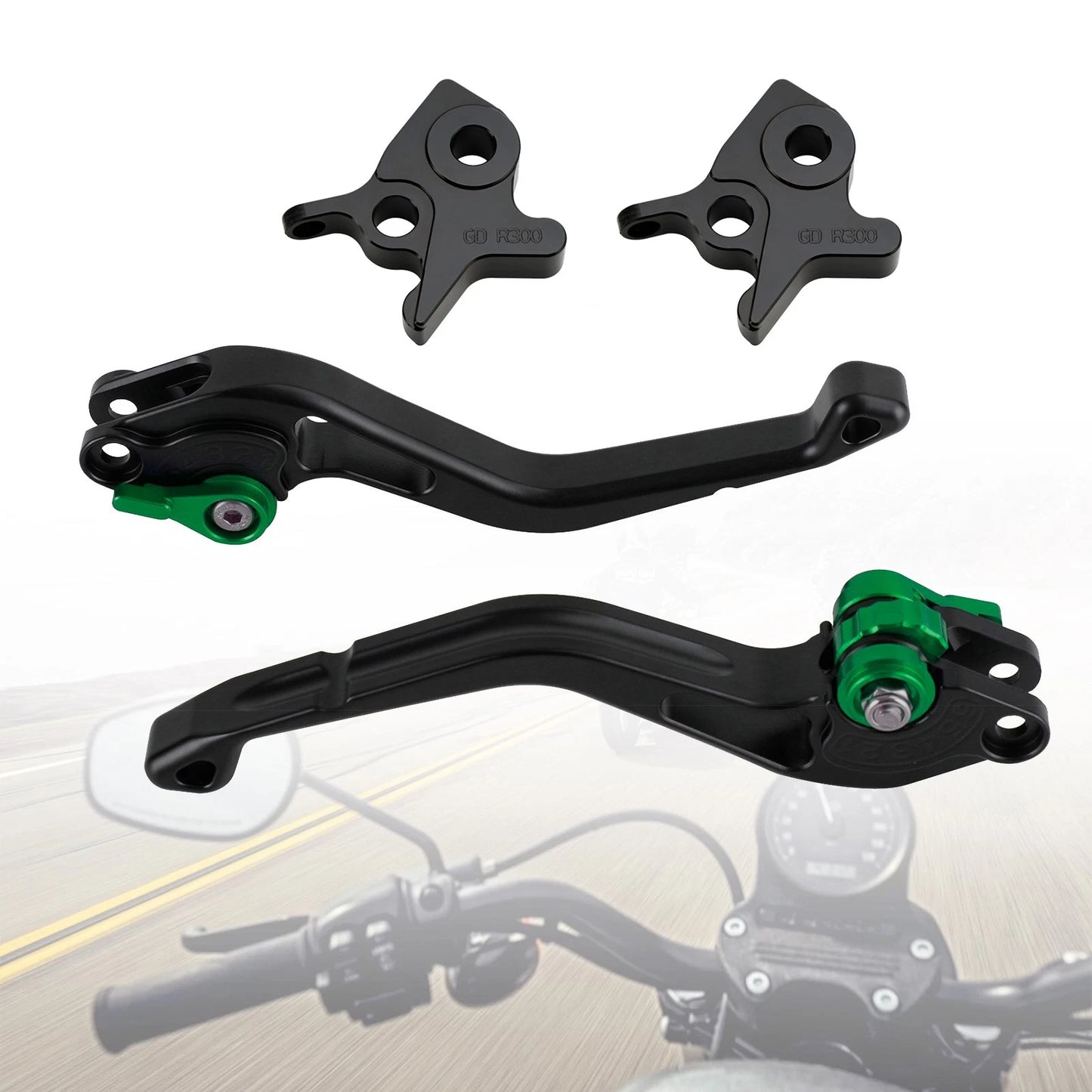 Neuf Court Leviers Frein Embrayage for KYMCO AK550 (2017–2022)