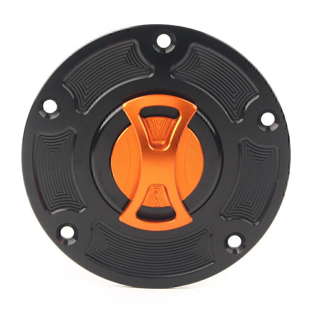 Orange Fuel Gas Tank Cap Cover for Ducati Panigale 899 959 1199 (2012-2019)