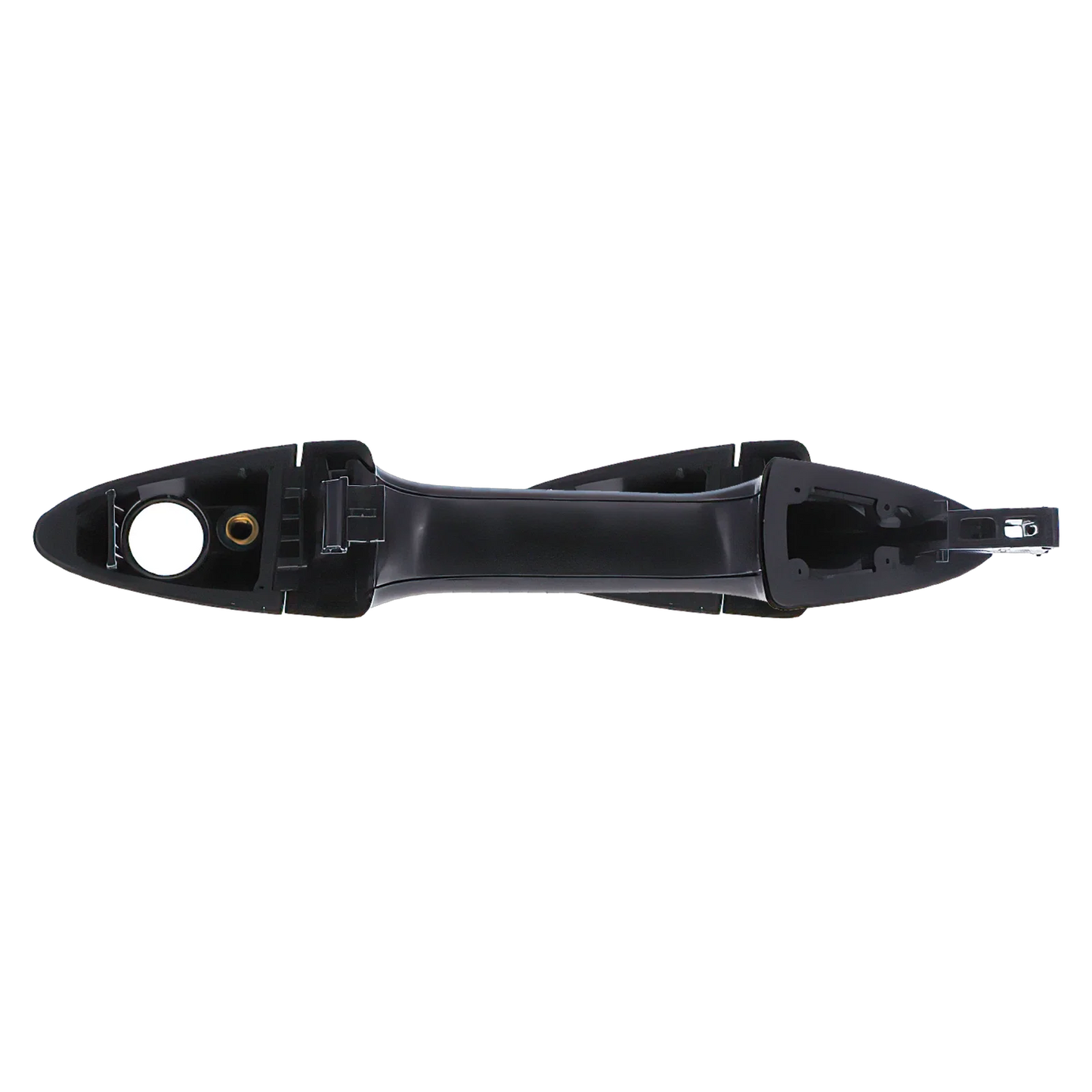 Door Handle Outer 2 x Black LH W/ Keyhole + RH for Hyundai Accent (2011–2019)
