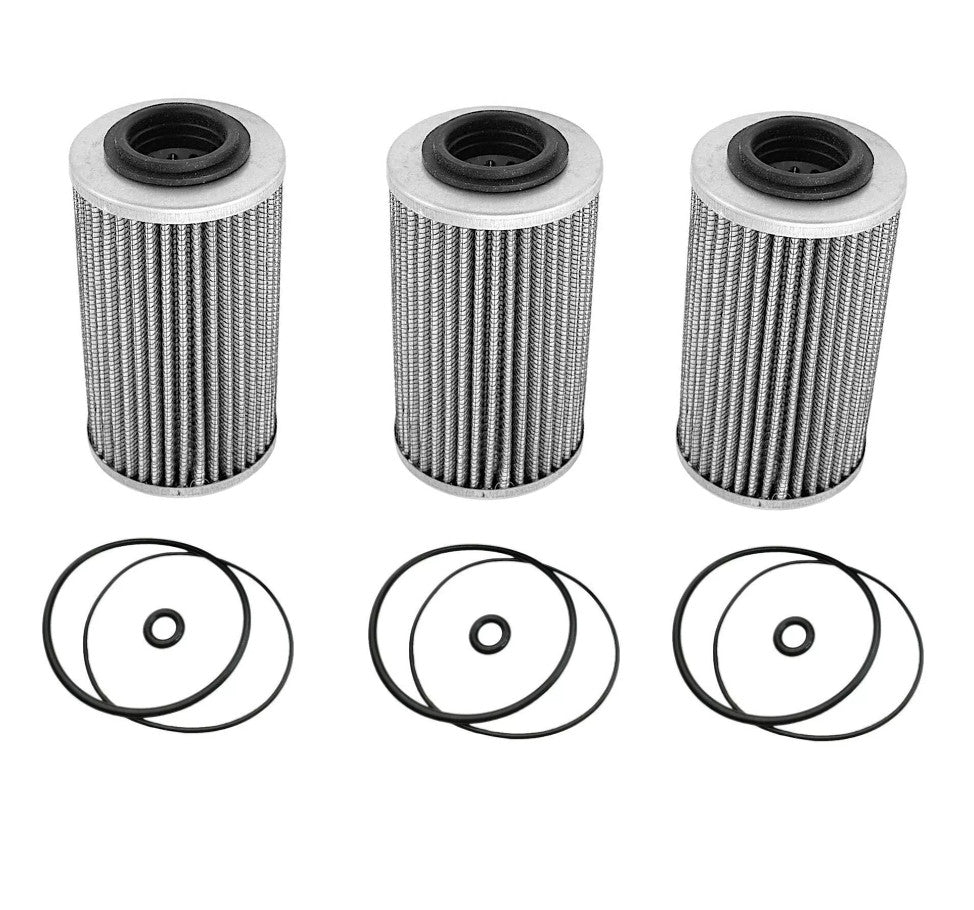 Set of 3 Oil Filters for Sea Doo 4-Tec & ACE 1503 1630 (2003–2023)