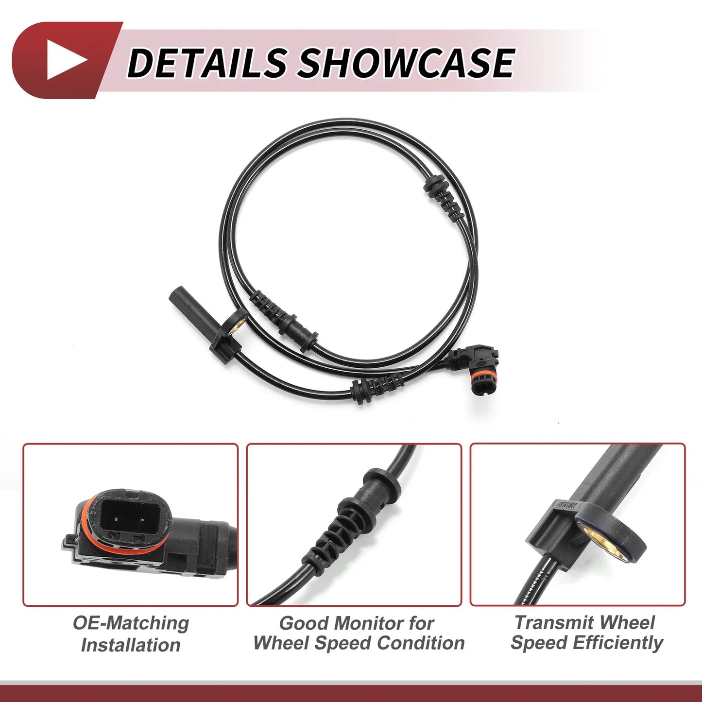 ABS Wheel Speed Sensor for MERCEDES BENZ S550 (2007-2011)