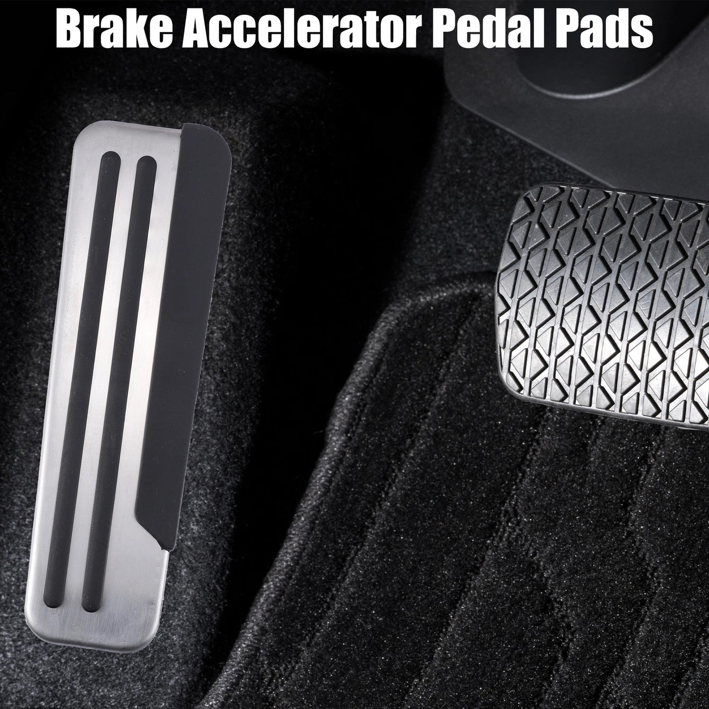 Foot Pedal Cover Non-Slip Metal for Nissan Infiniti