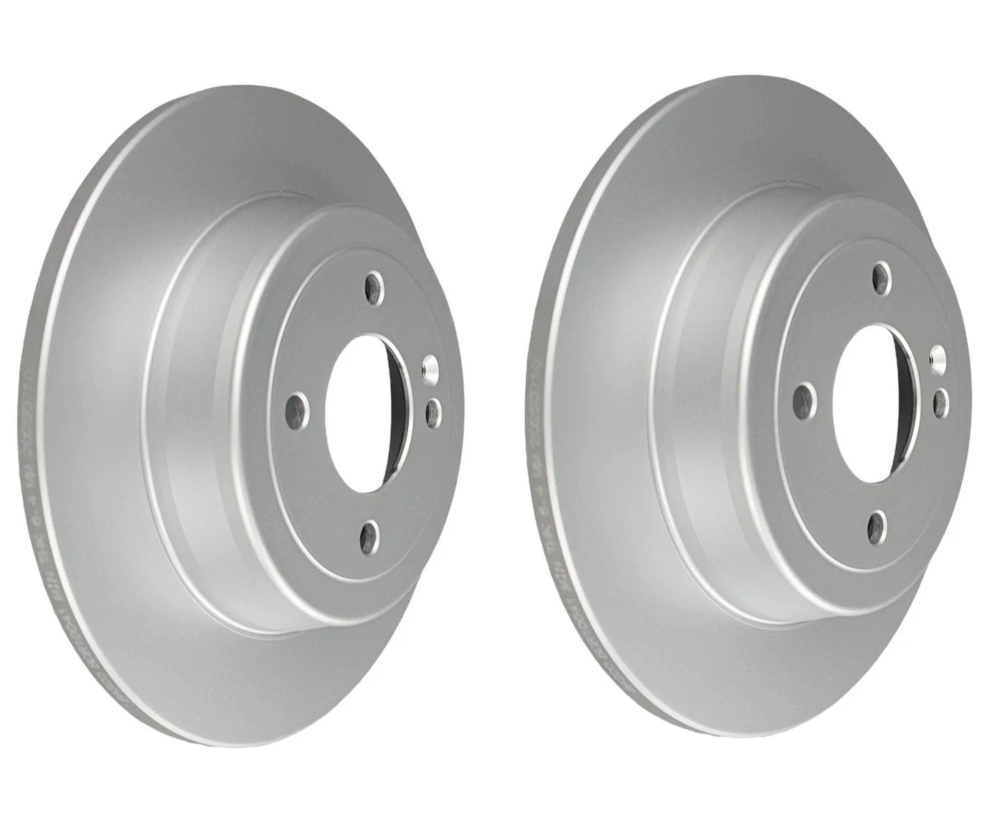 2x Rear Disc Brake Rotors for Hyundai Accent (2010–2017) | Kia Rio (2011–2017)