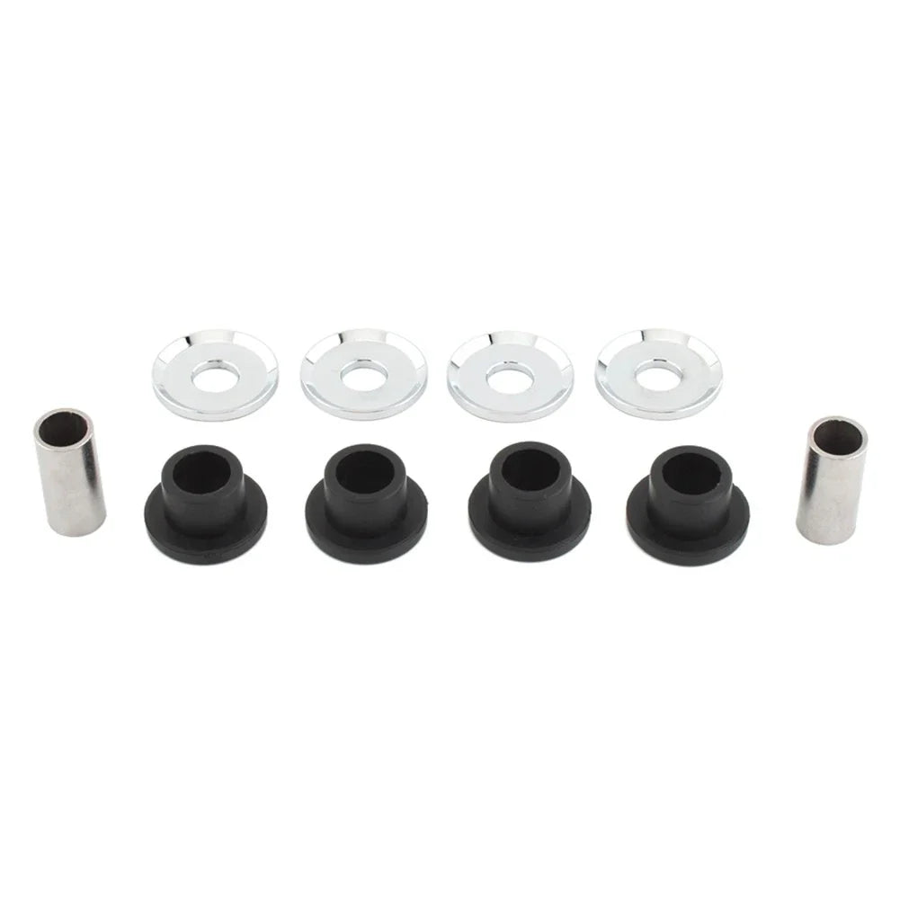 Black Silver Handlebar Riser Bushings for Harley Softail 114 (2018-2023)