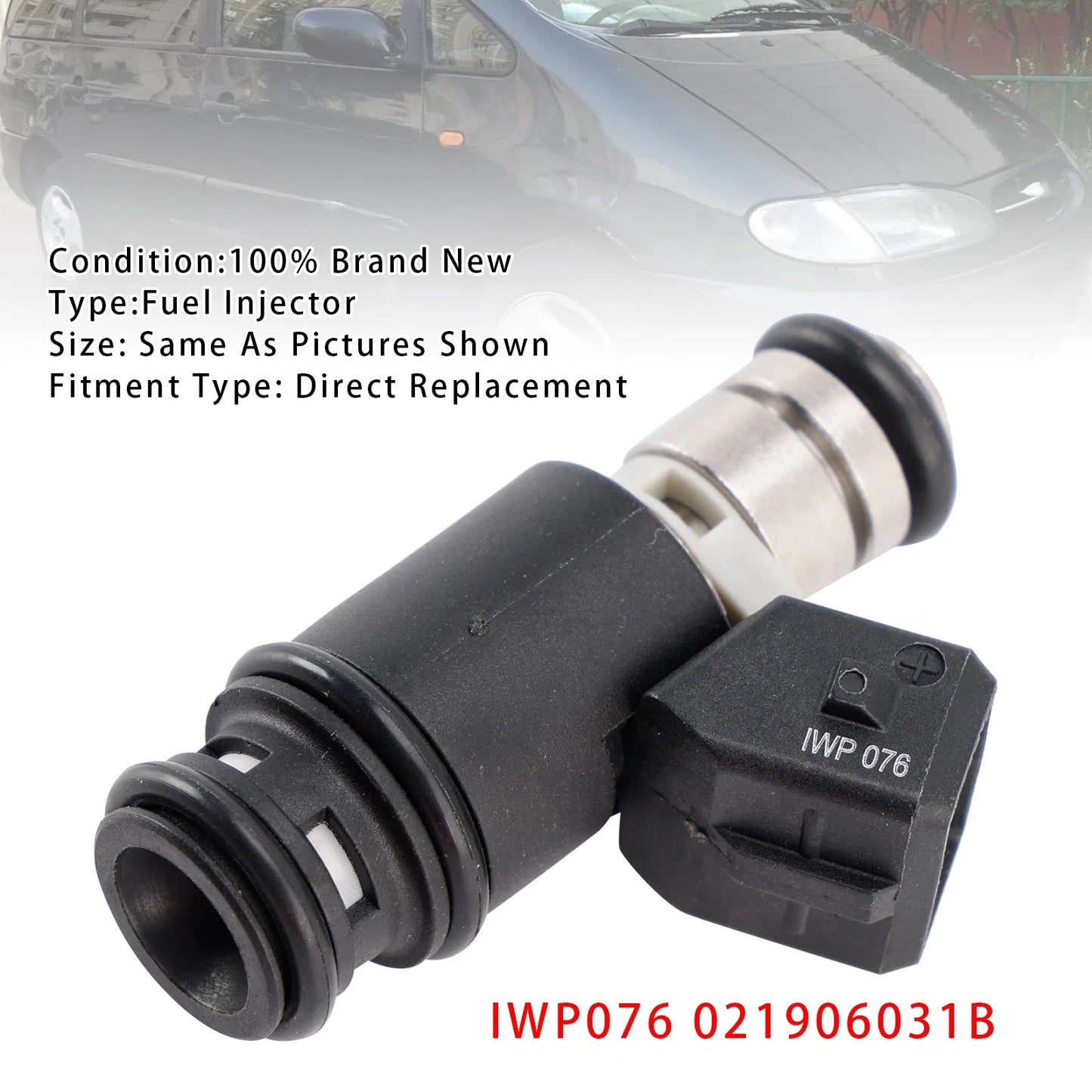 Fuel Injector for VW Golf T4 Transporter Toledo (1990–2003) IWP076 021906031B