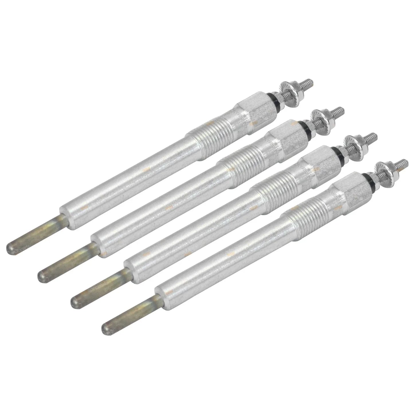Set of 4 Glow Plugs for ISUZU NKR57 4BC2 4 Cyl Diesel (1984-1989)