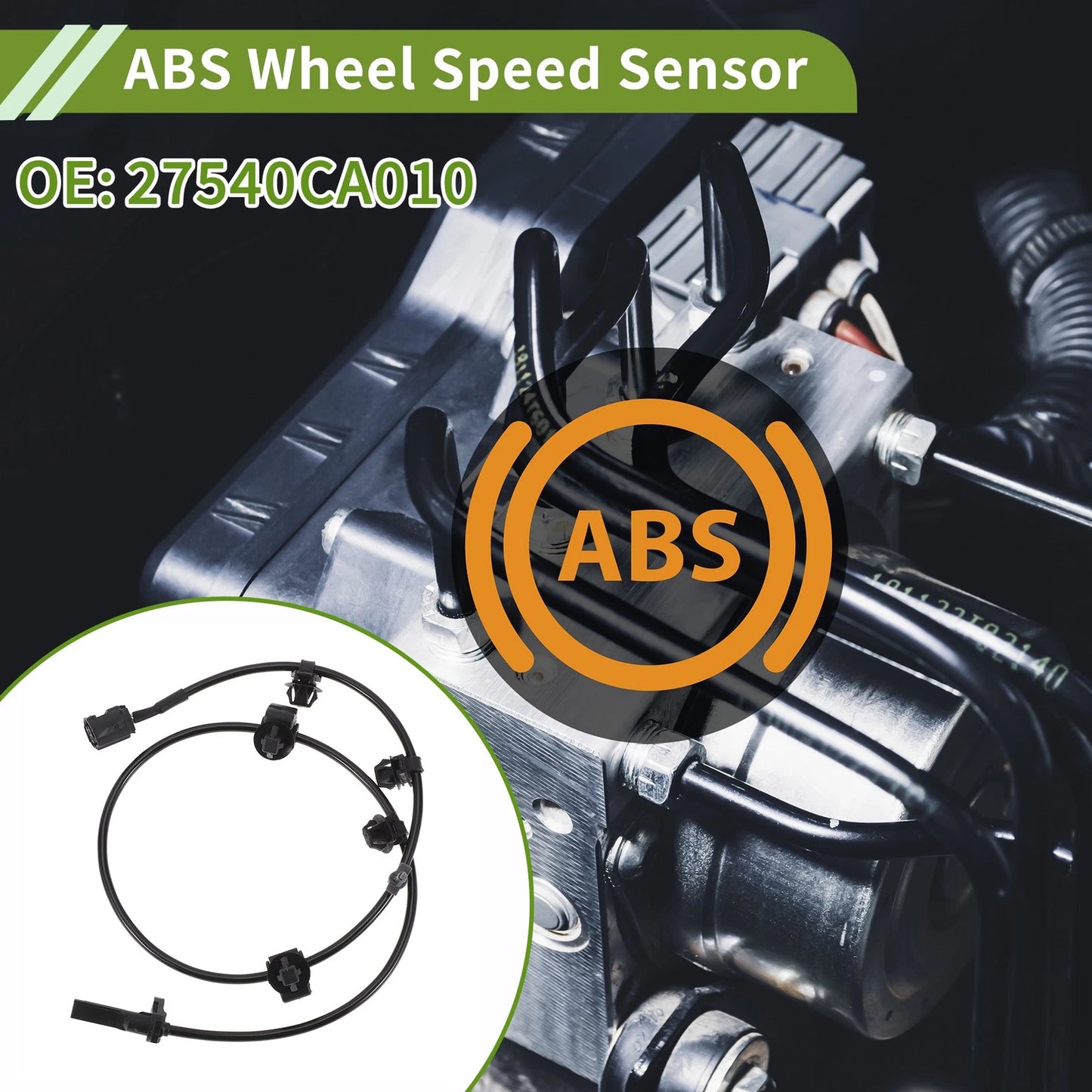 ABS Wheel Speed Sensor No. 27540CA010 for Subaru BRZ (2013–2015) Front Left